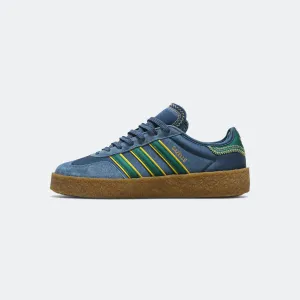 Adidas Kleidung Gazelle von Edison Chen x CLOT - Marineblau/Collegegrün-Hazy Gelb