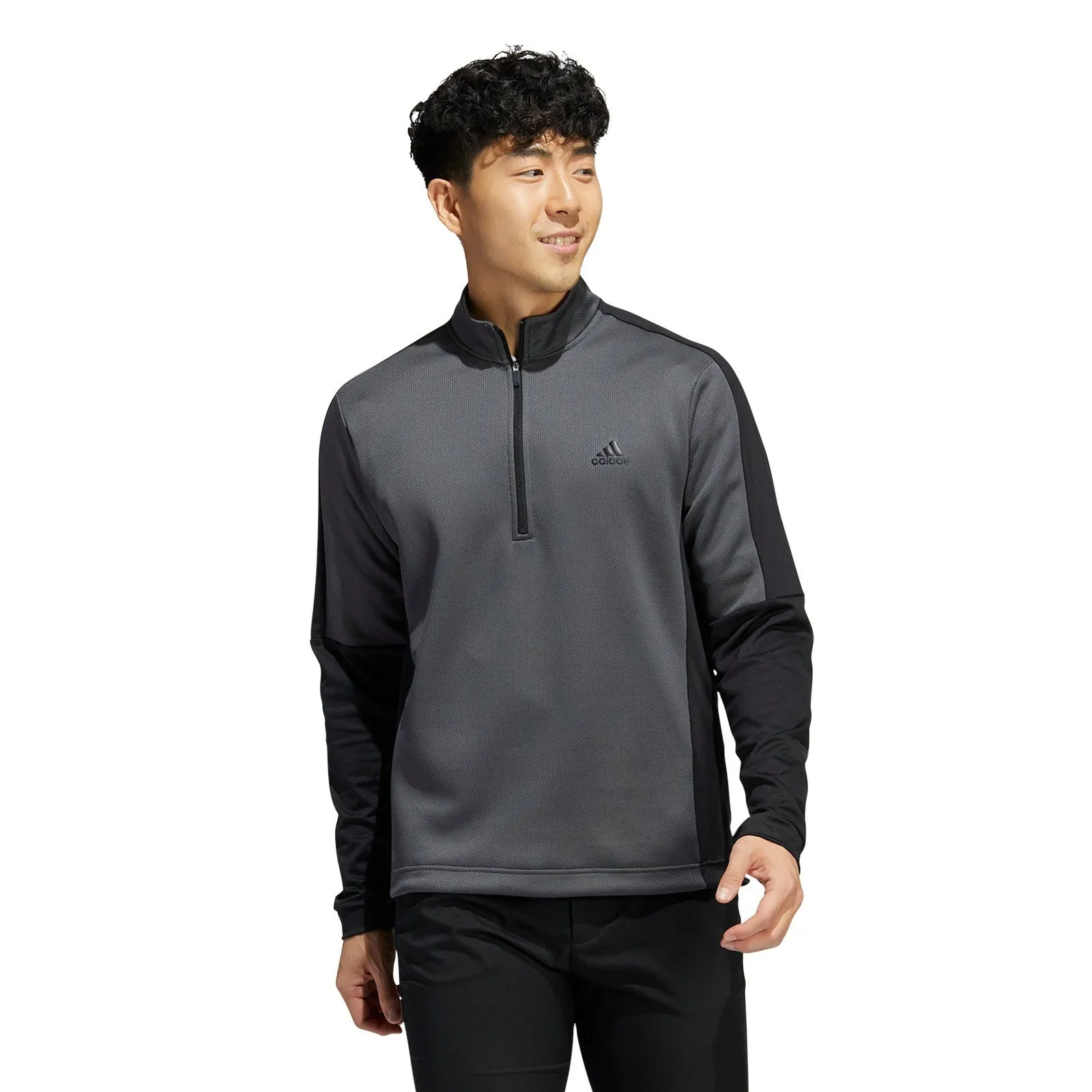 adidas Colour Block 1/4-Zip Golf-Pullover HC5573