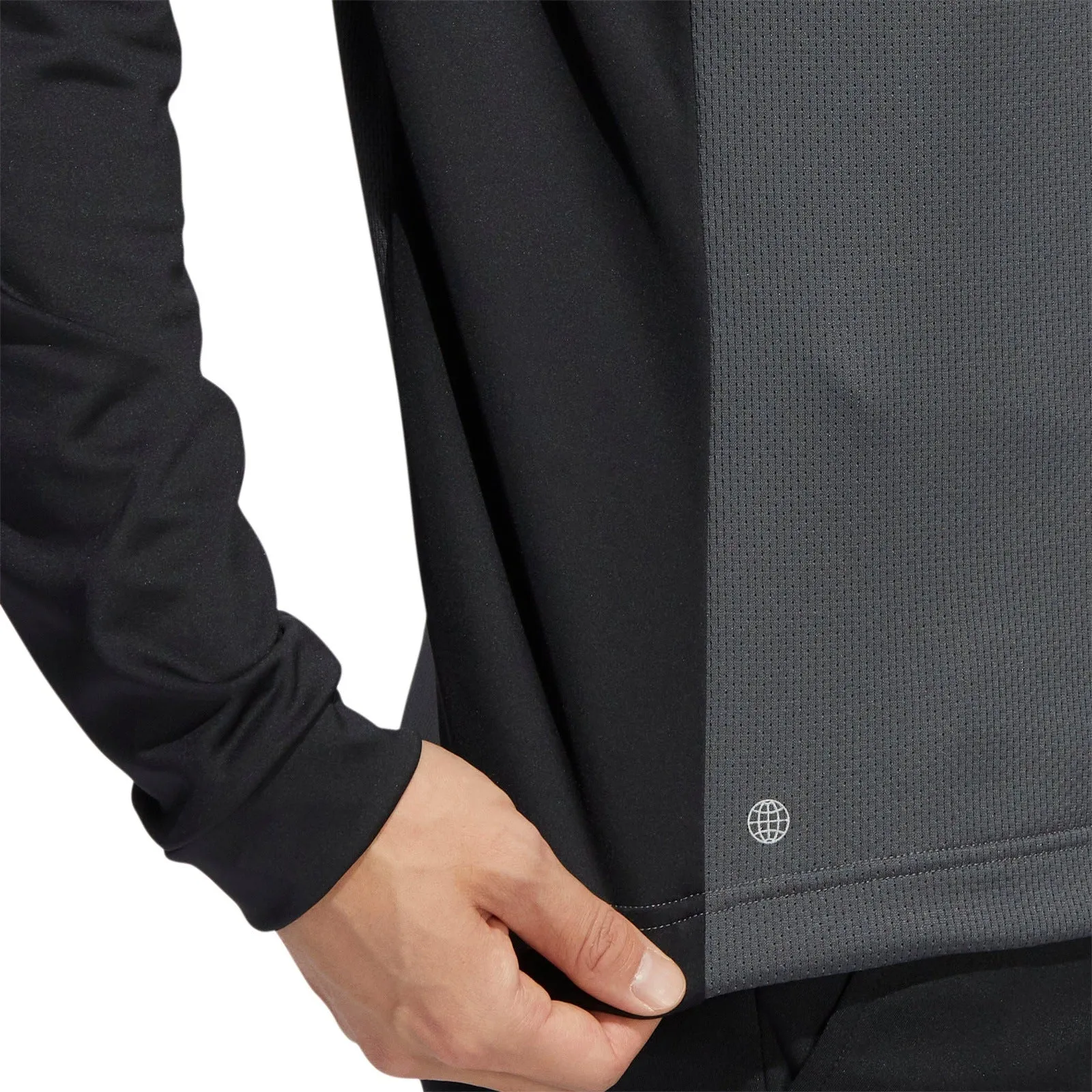 adidas Colour Block 1/4-Zip Golf-Pullover HC5573