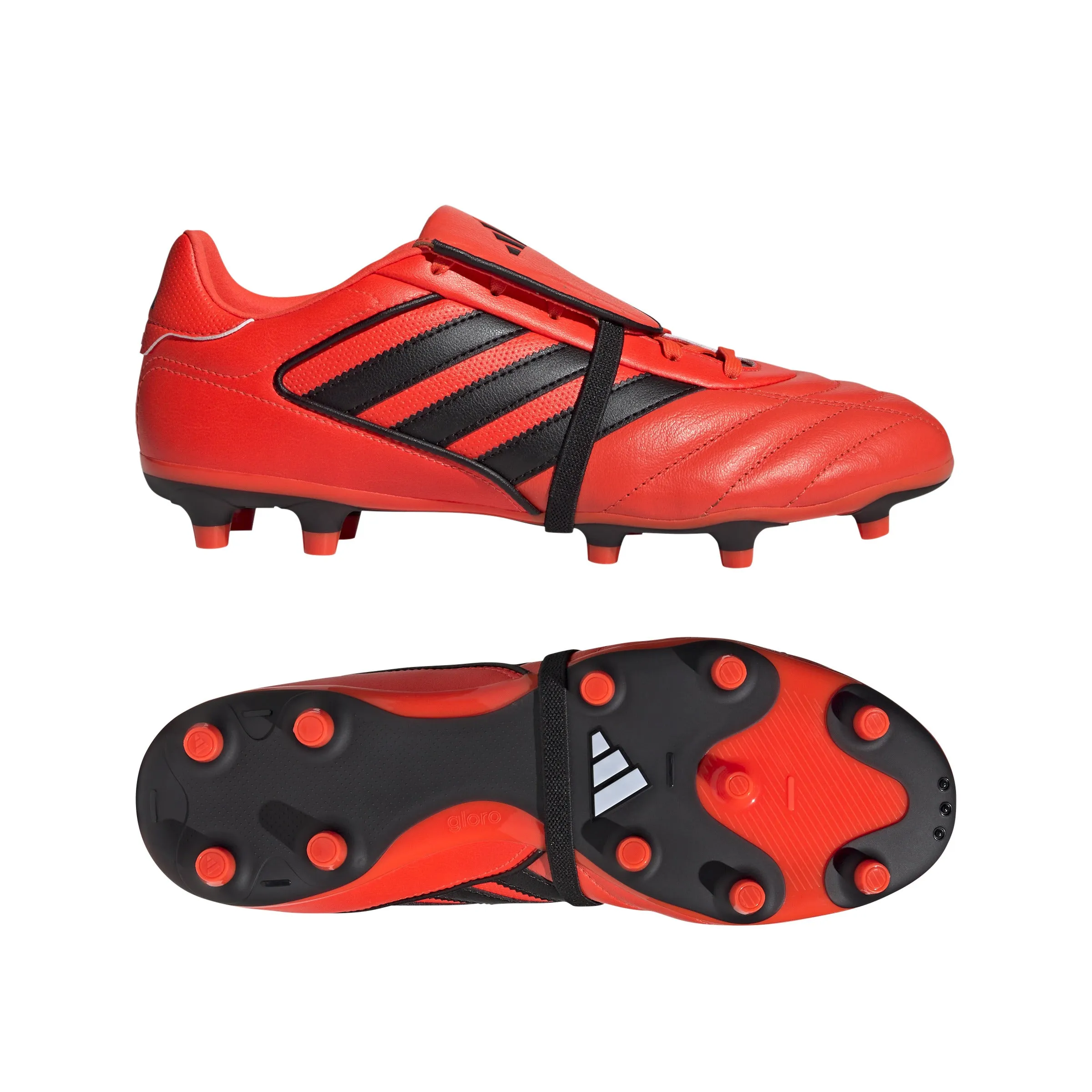 adidas Copa Gloro 2 Fußballschuhe FG für festen Untergrund - schwarz/rot