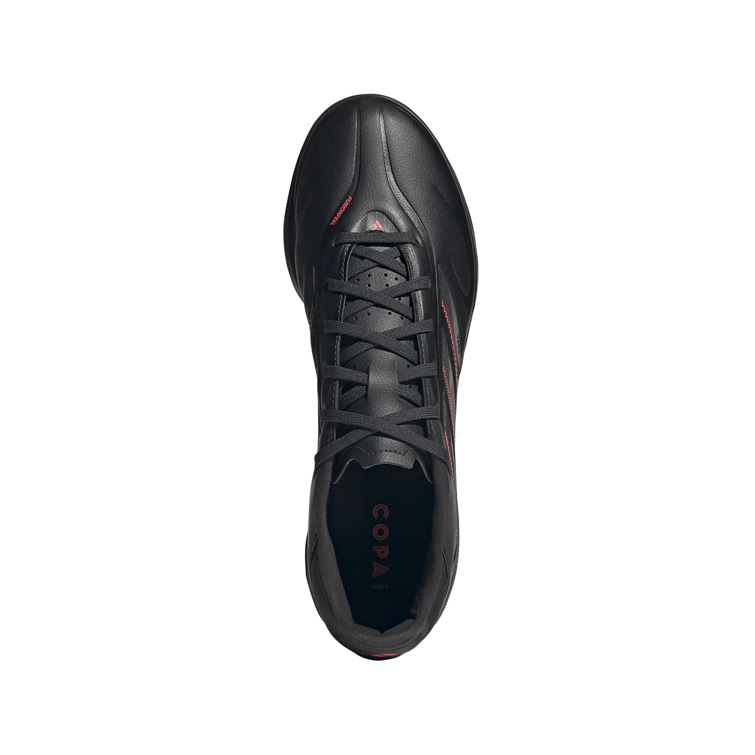 adidas Copa Pure 3 League TF Fußballschuhe für Kunstrasen - Kernschwarz/Karbon/Lucidrot