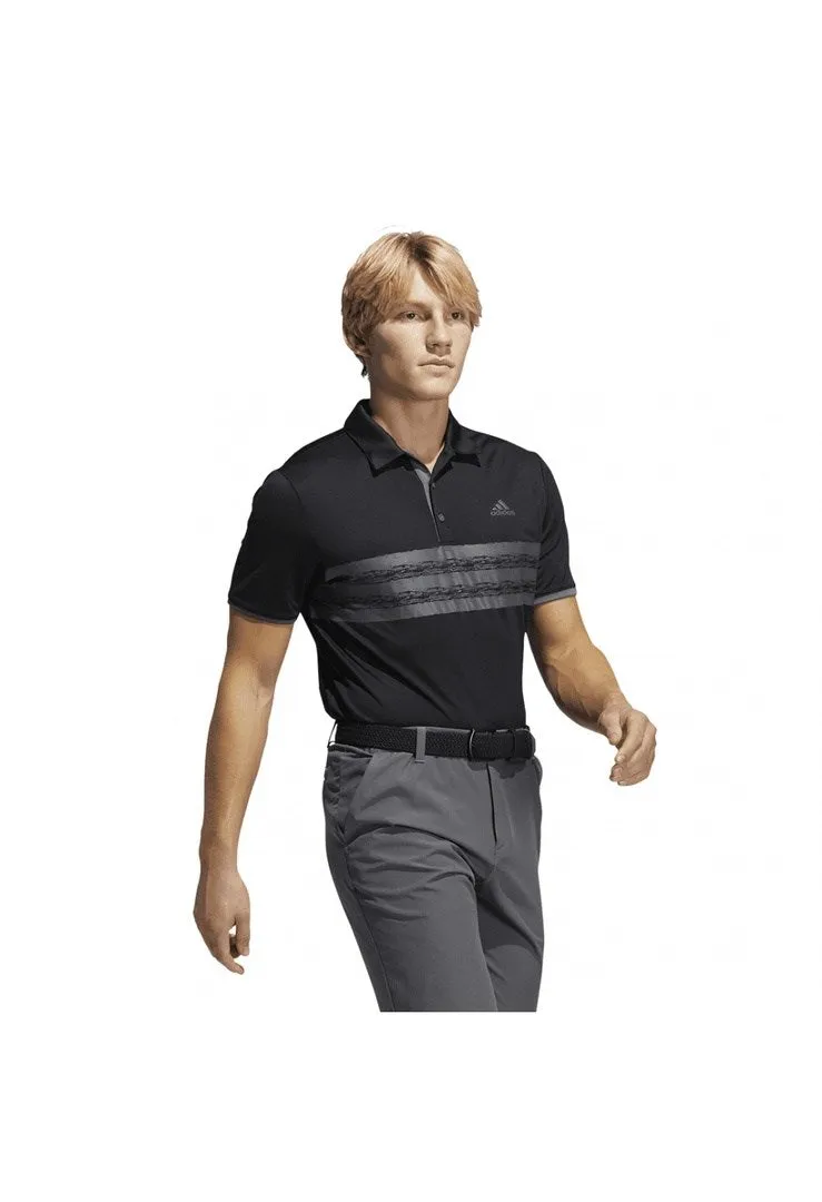 adidas Core Golf-Shirt mit Logo auf der linken Brust GM0321