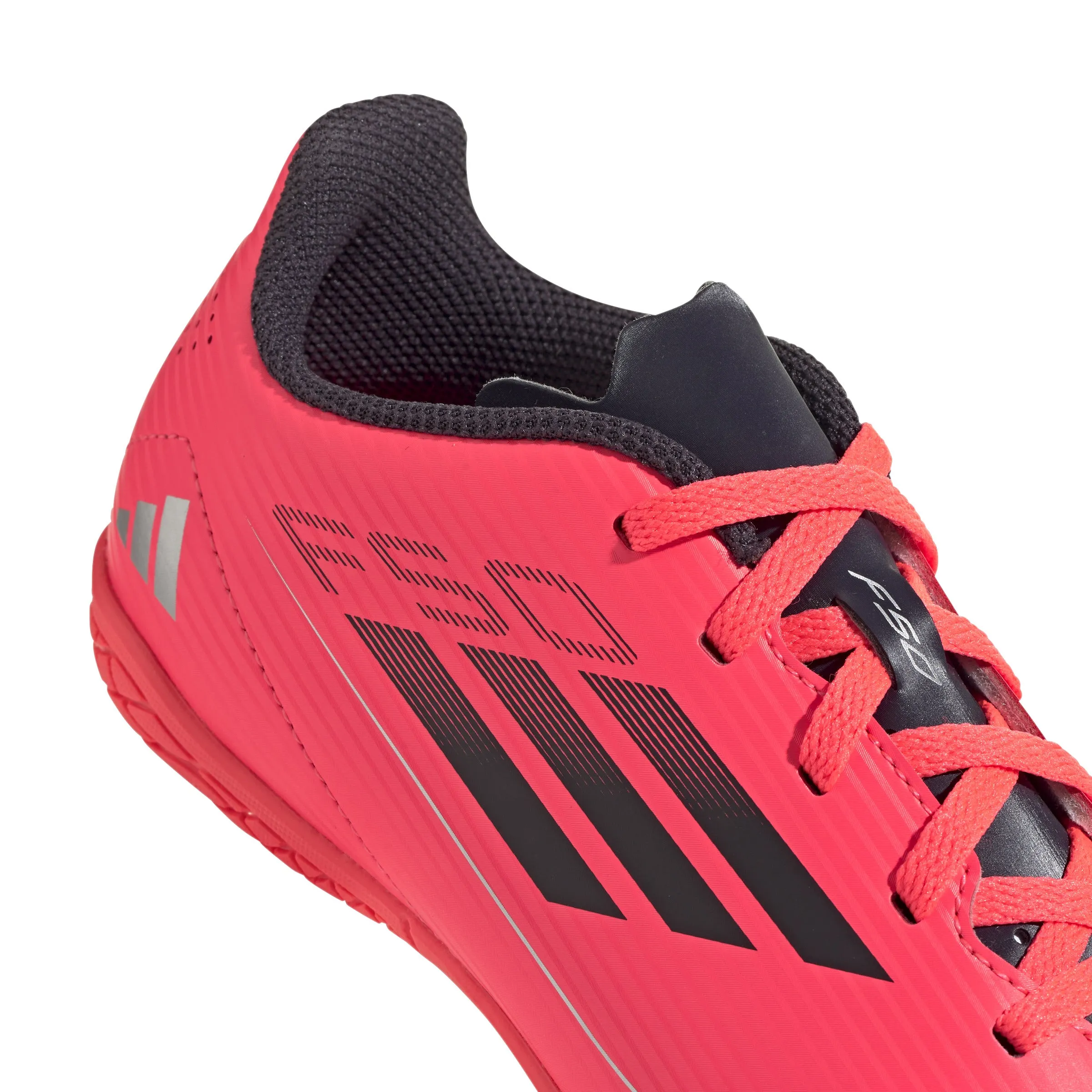 adidas F50 Club IC Hallenfußballschuhe - Turbo/Aurbla/Platinm