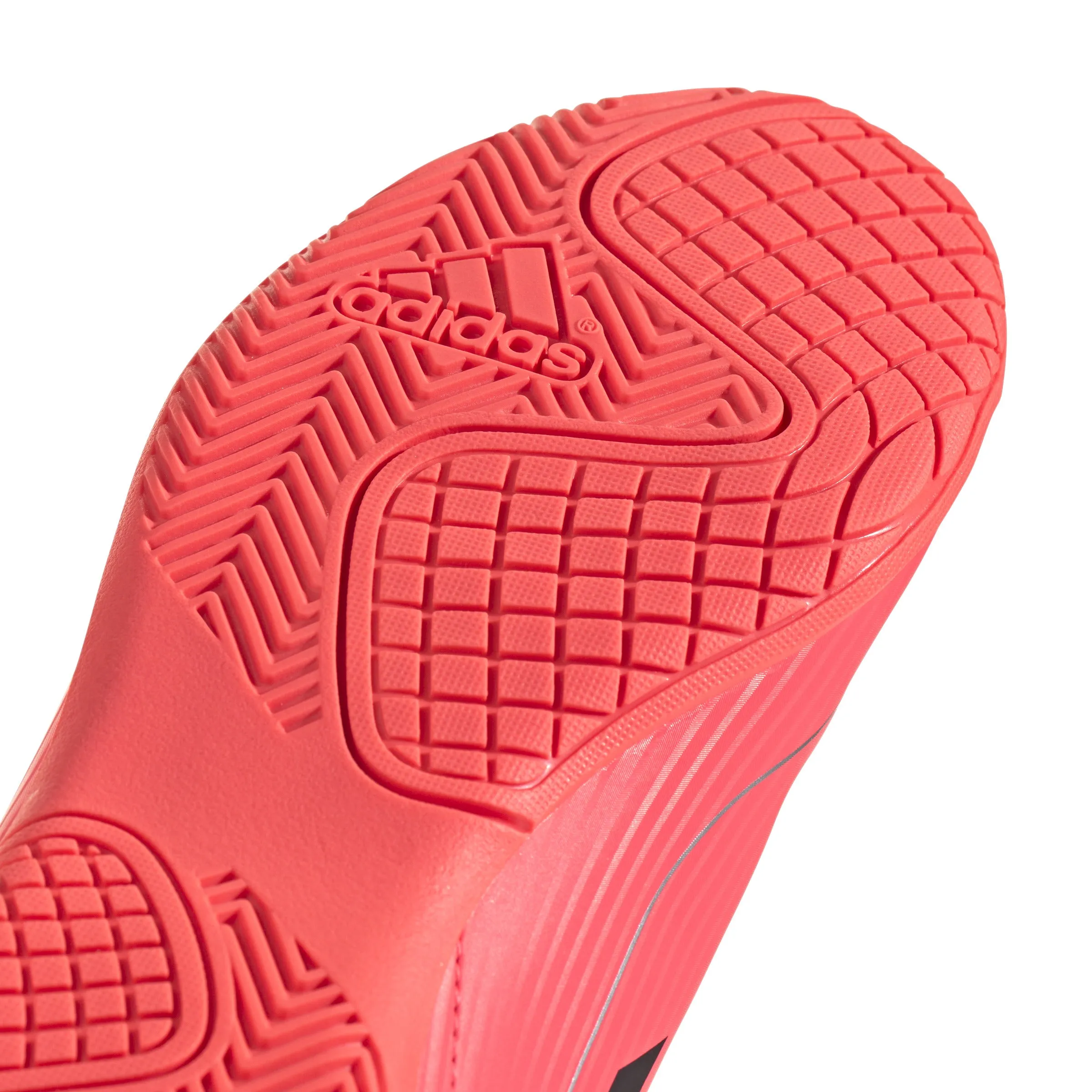 adidas F50 Club IC Hallenfußballschuhe - Turbo/Aurbla/Platinm
