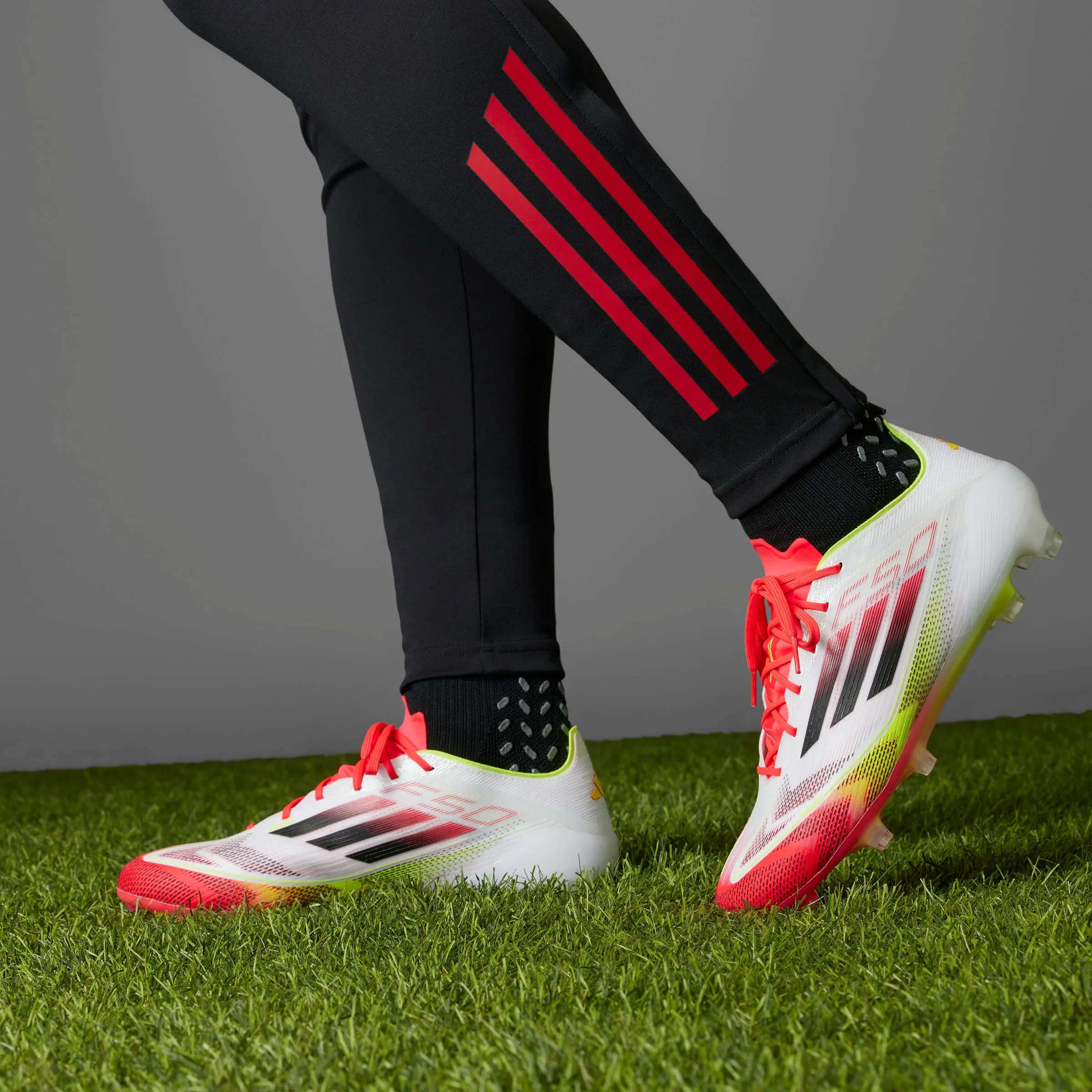 adidas F50 Elite FG Firm Ground - Fußballschuh weiß/Kernschwarz/Sonnengelb