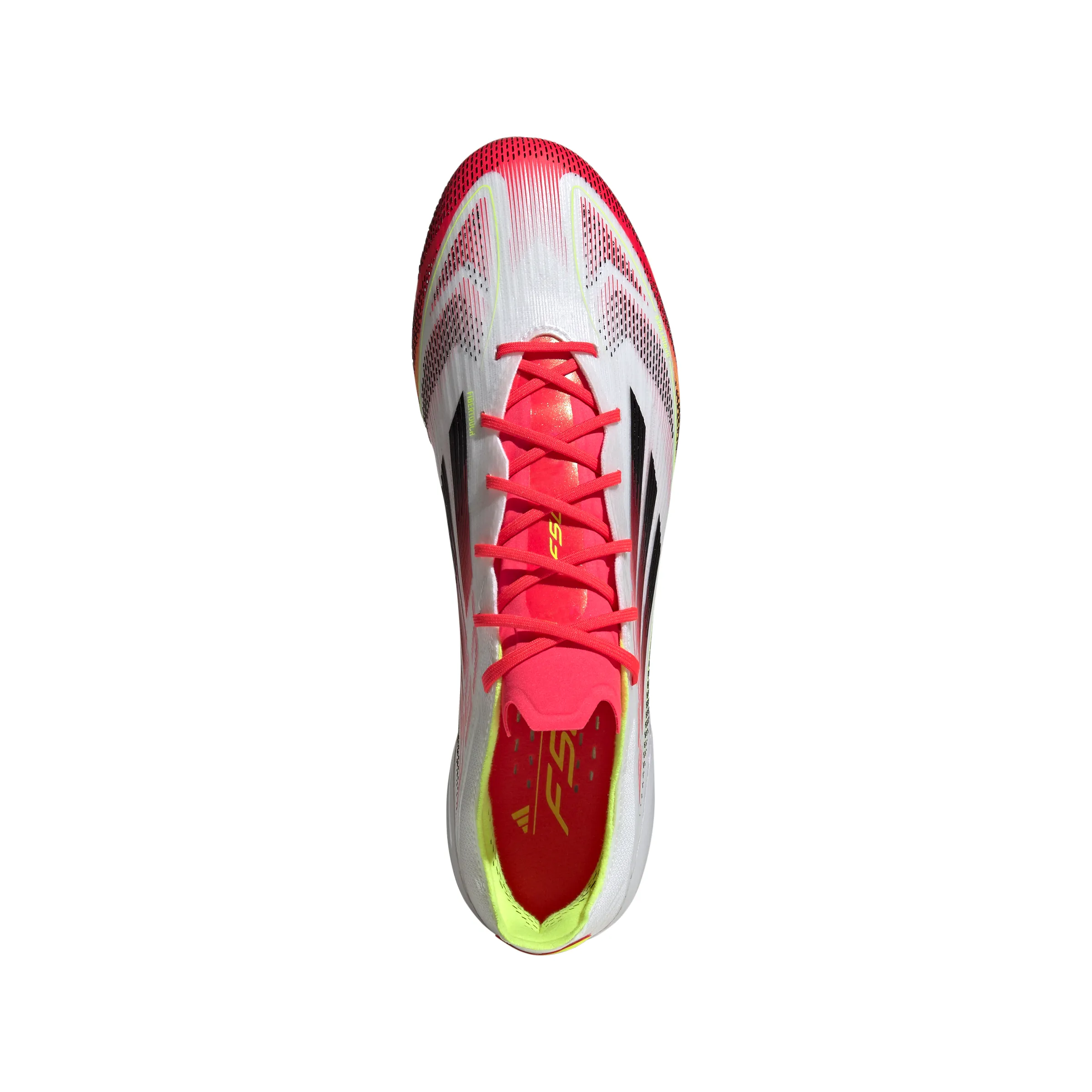adidas F50 Elite FG Firm Ground - Fußballschuh weiß/Kernschwarz/Sonnengelb