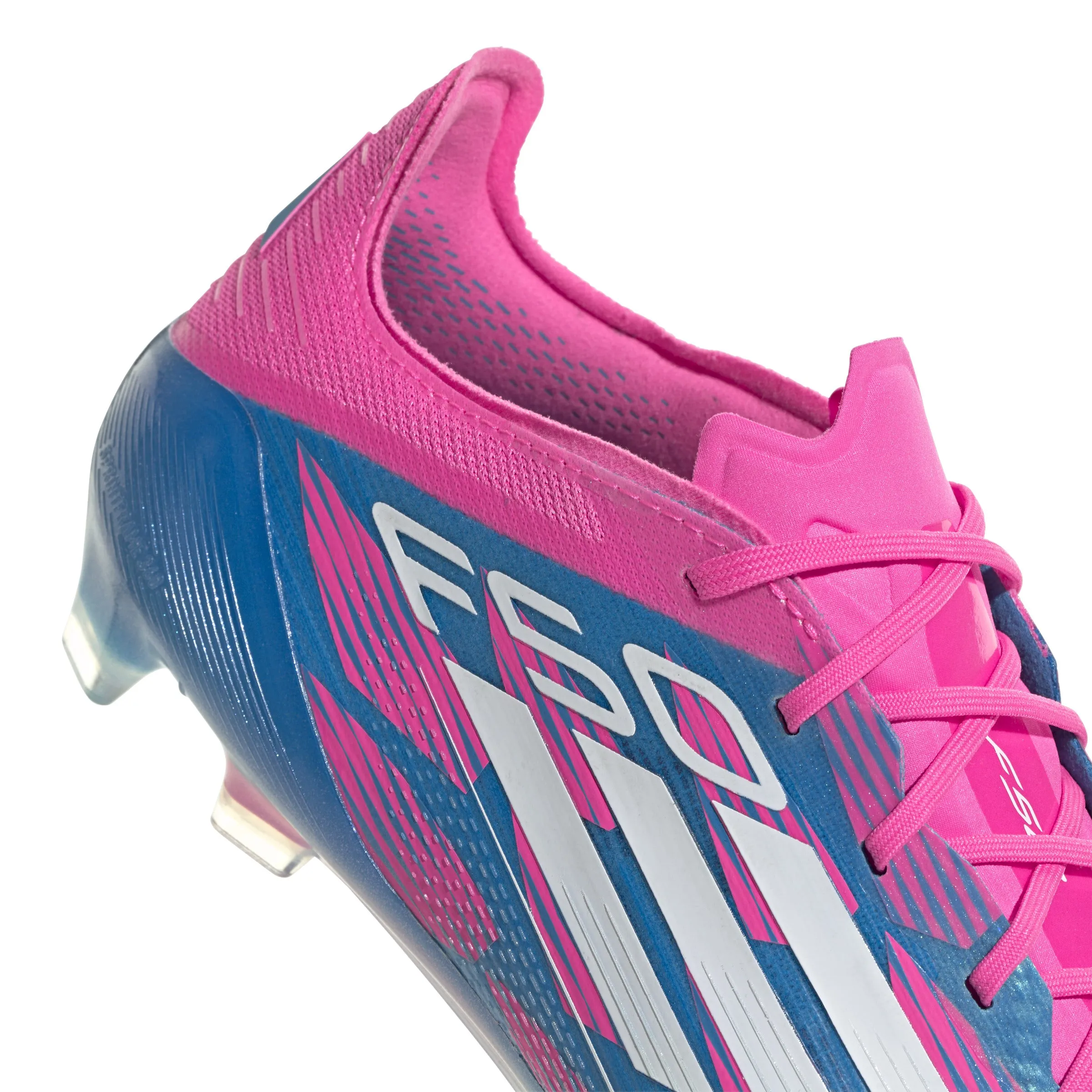 adidas F50 Elite FG Fester Grund - Solarblau/ FTWeiß/ Solarrosa