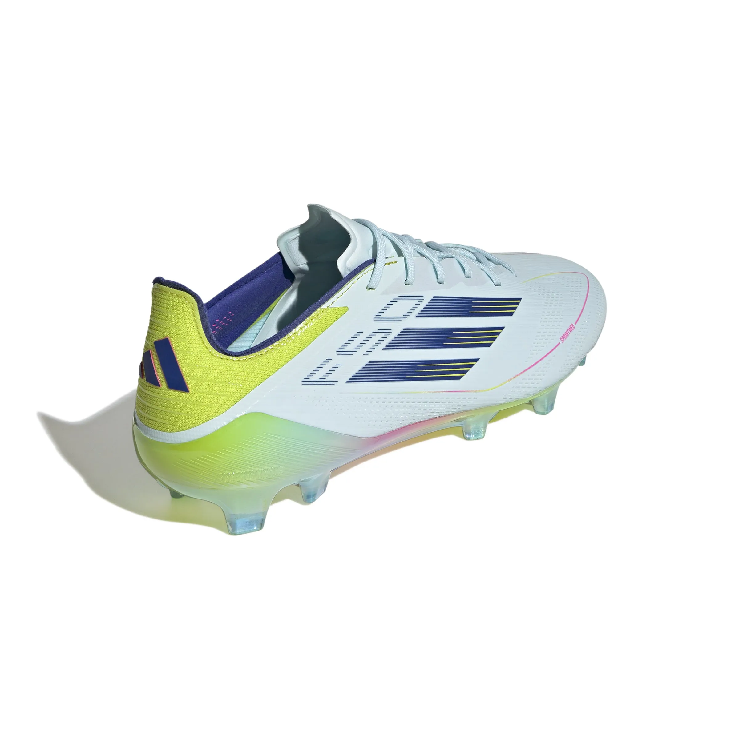 adidas F50 Elite FG Fester Boden - Weiß/Blau/Sesoye