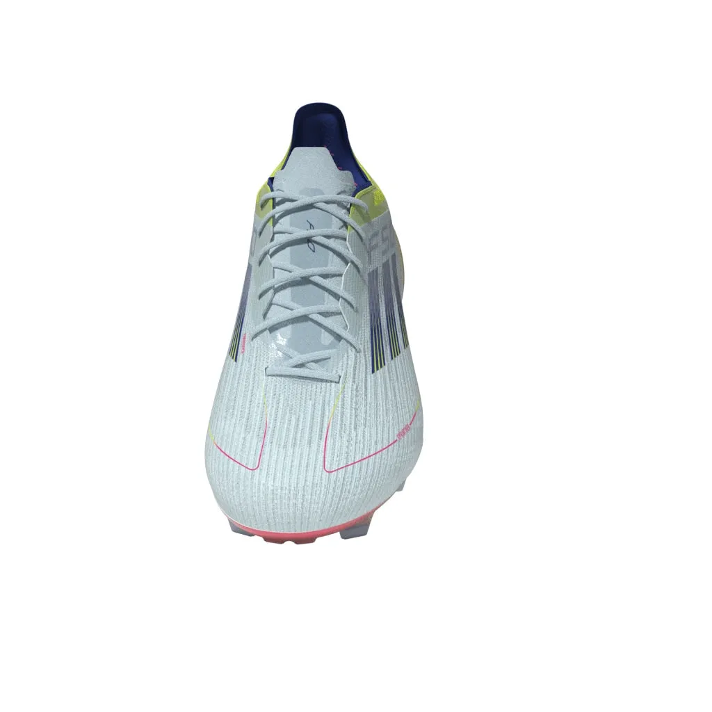 adidas F50 Elite FG Fester Boden - Weiß/Blau/Sesoye
