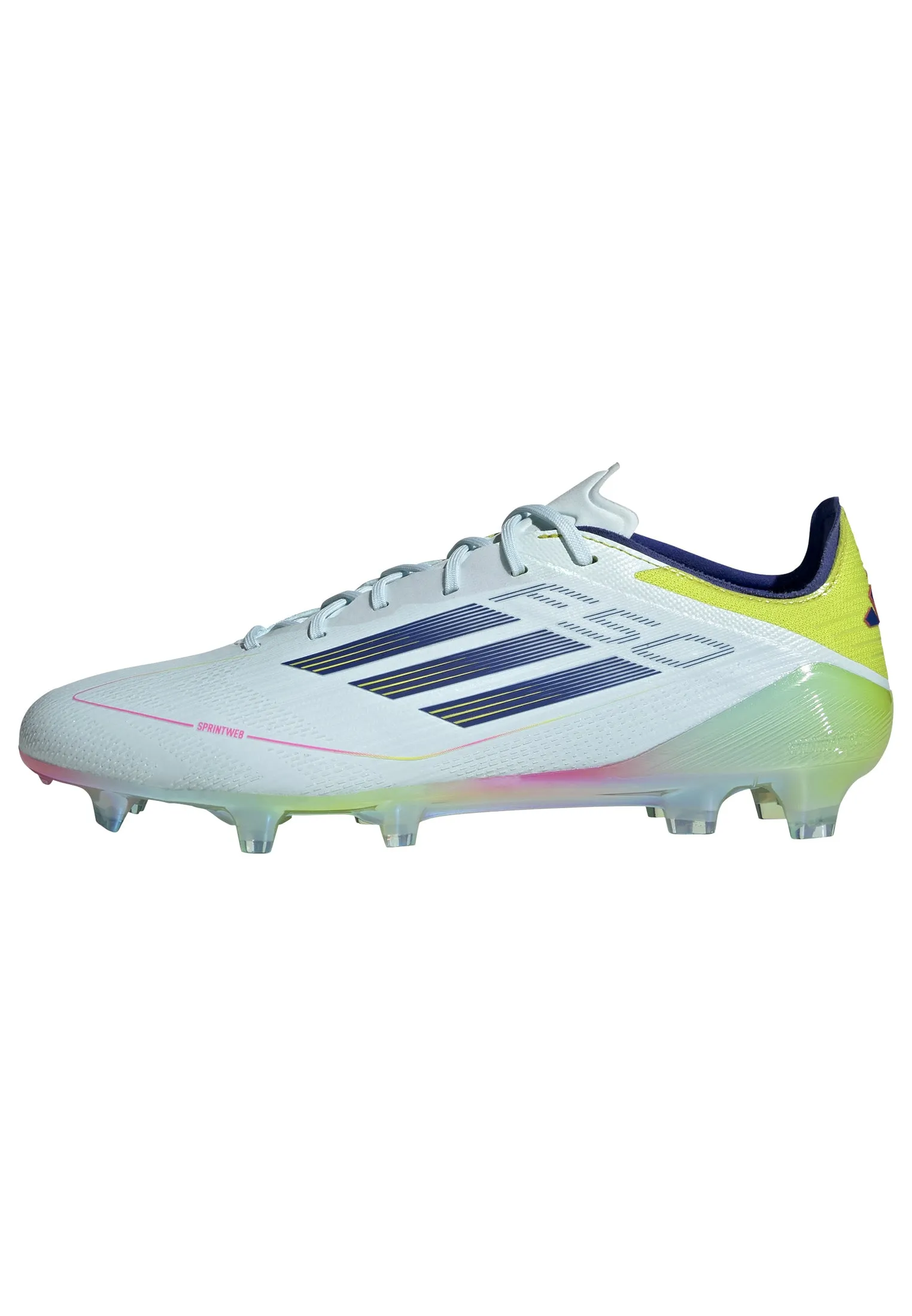 adidas F50 Elite FG Fester Boden - Weiß/Blau/Sesoye