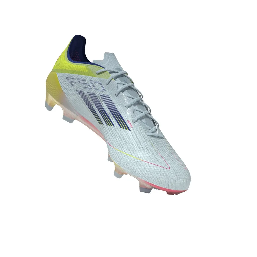 adidas F50 Elite FG Fester Boden - Weiß/Blau/Sesoye