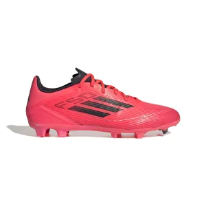 adidas F50 League Fußballschuhe für festen Untergrund - Turbo/Aurbla/Platinm