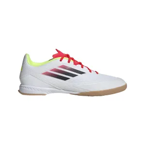 adidas F50 League IN Hallenfußballschuhe - ftwr weiß/core schwarz/solar gelb