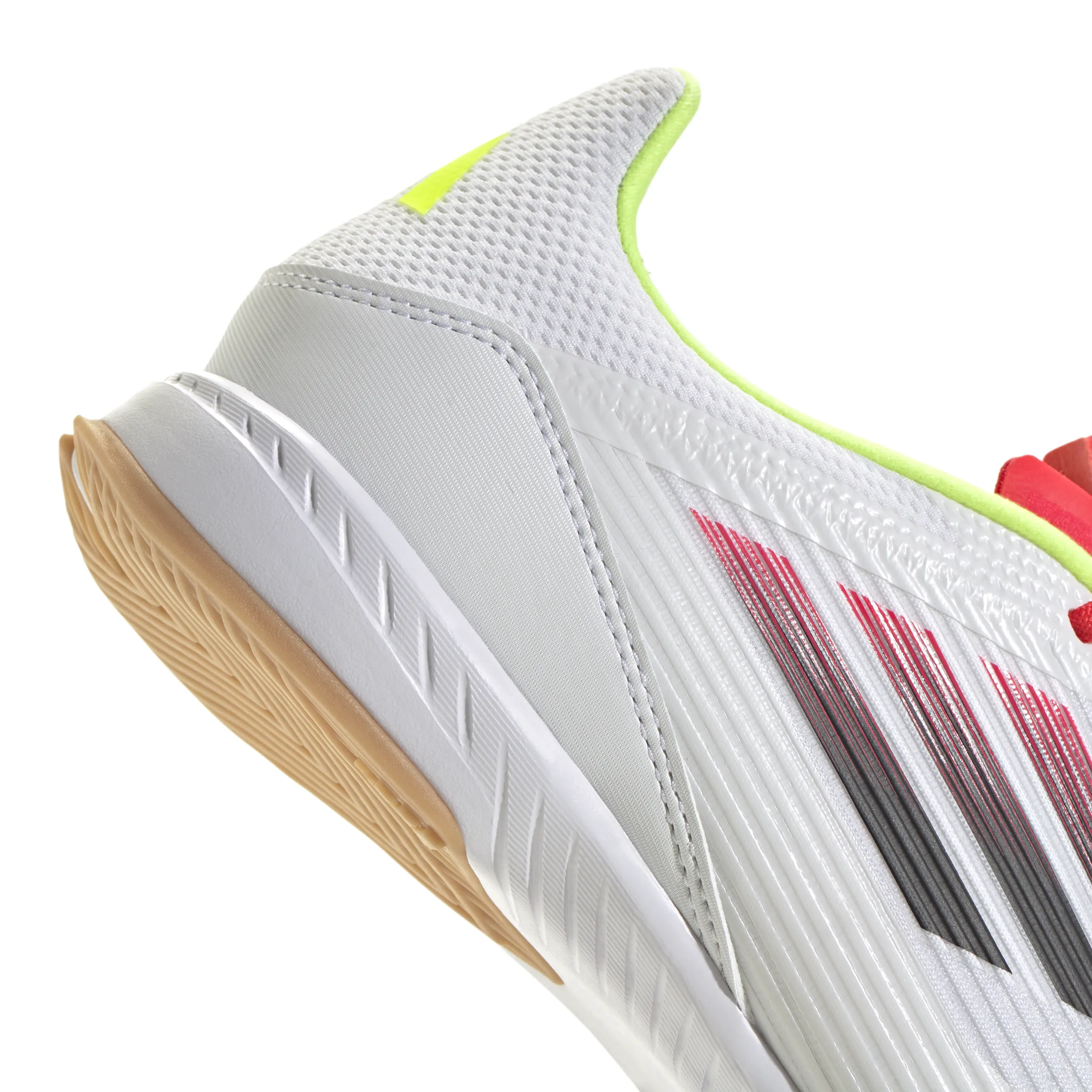 adidas F50 League IN Hallenfußballschuhe - ftwr weiß/core schwarz/solar gelb