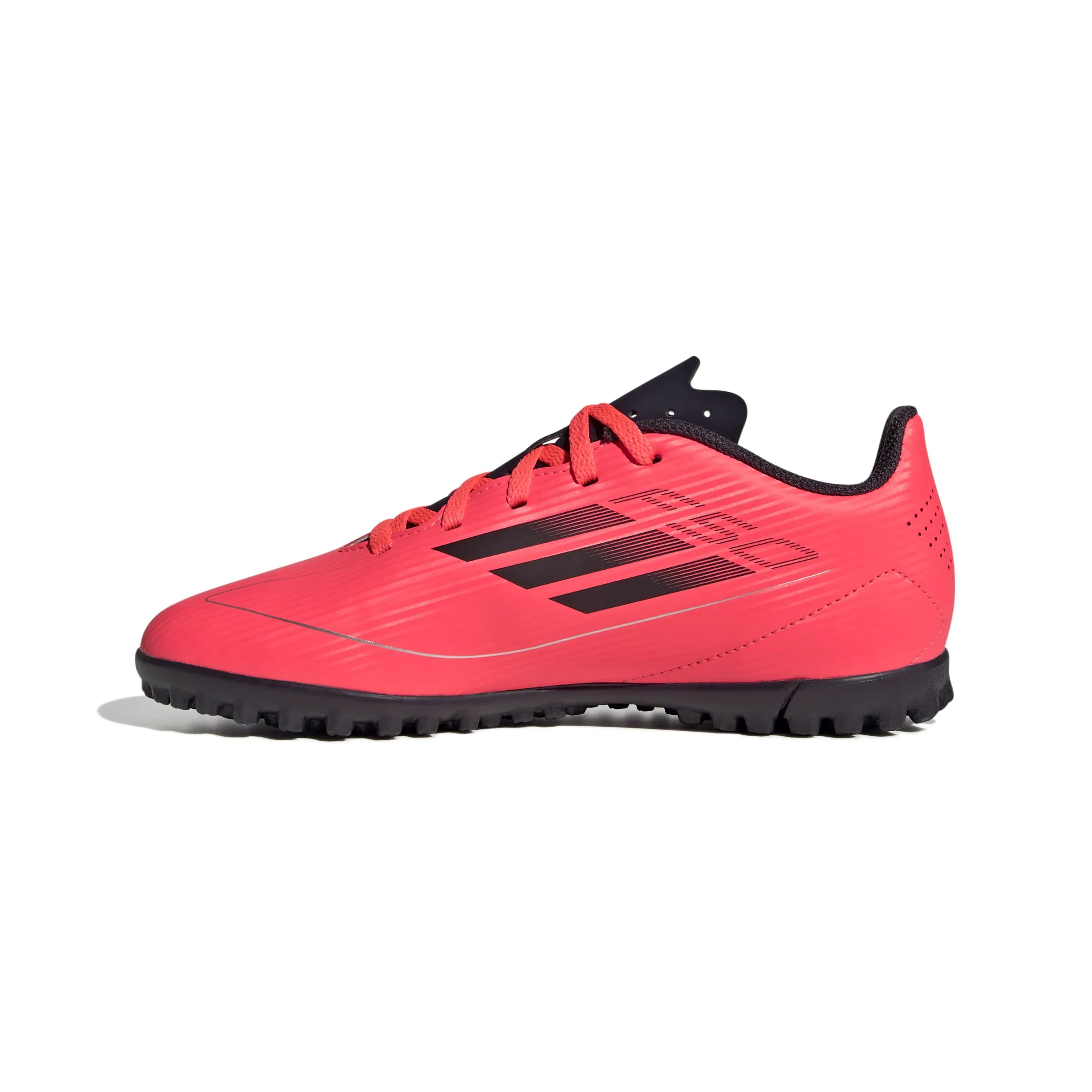 adidas F50 League Junior TF Fußballschuhe für Kunstrasen - Turbo/Aurbla/Platinm