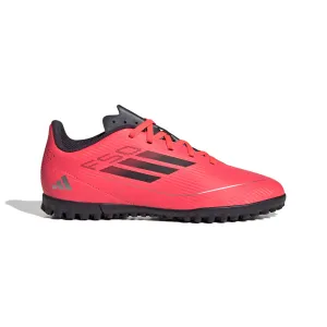adidas F50 League Junior TF Fußballschuhe für Kunstrasen - Turbo/Aurbla/Platinm