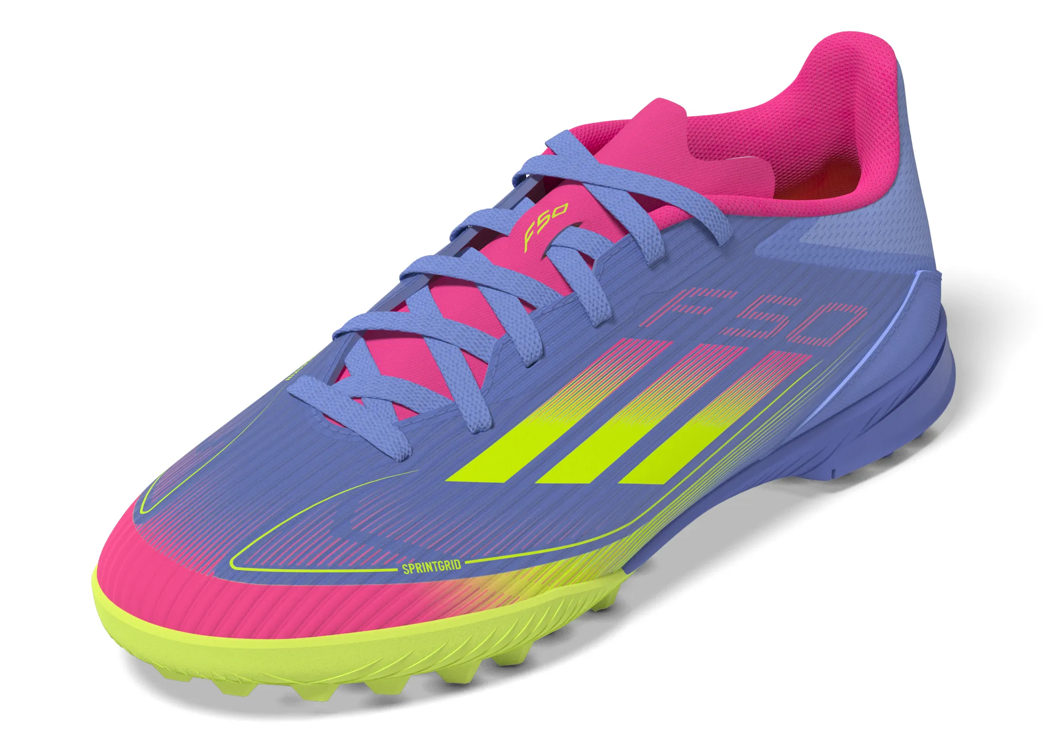 adidas F50 League TF Turf Junior - Blauflieder/ Helles Blau/ Hellrosa