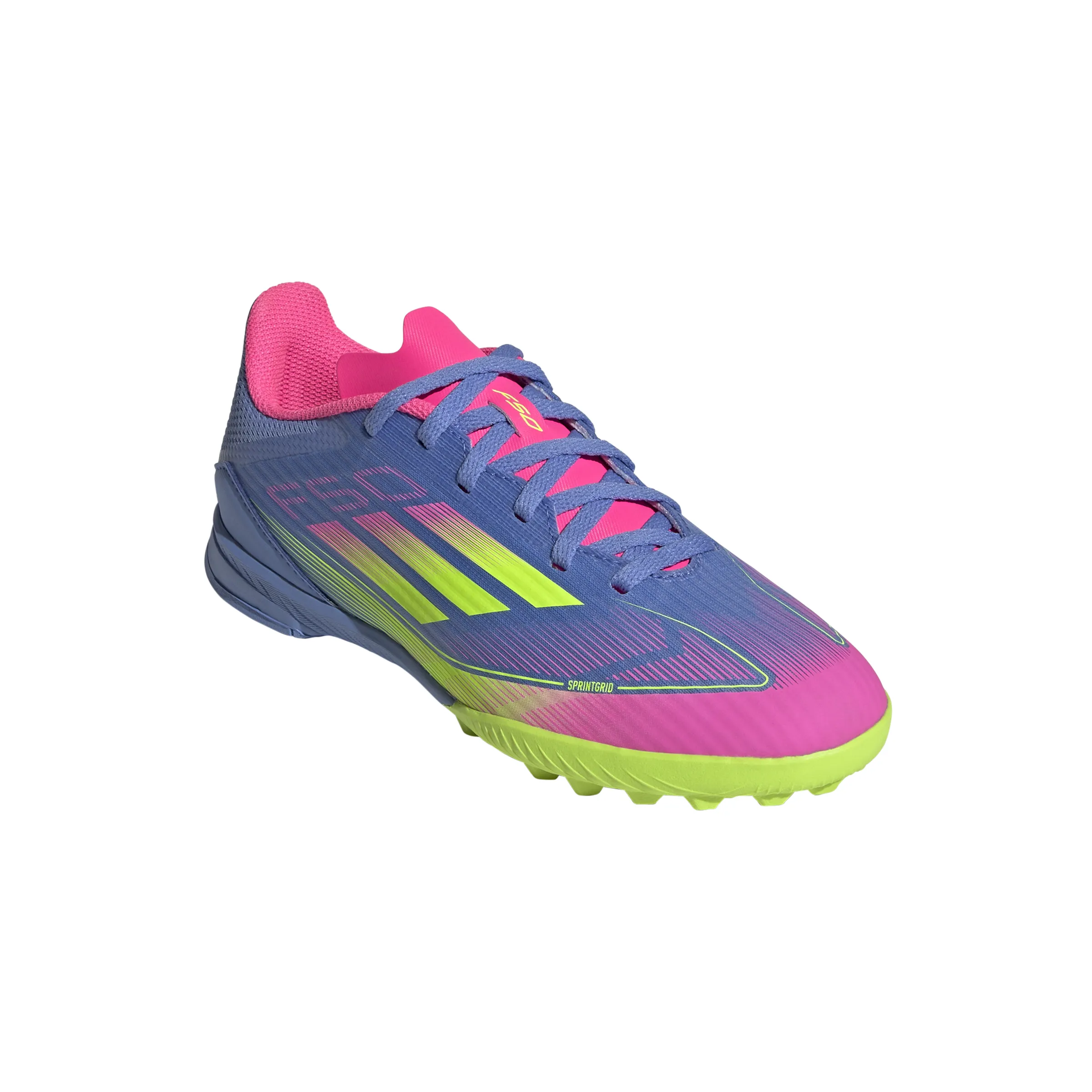 adidas F50 League TF Turf Junior - Blauflieder/ Helles Blau/ Hellrosa