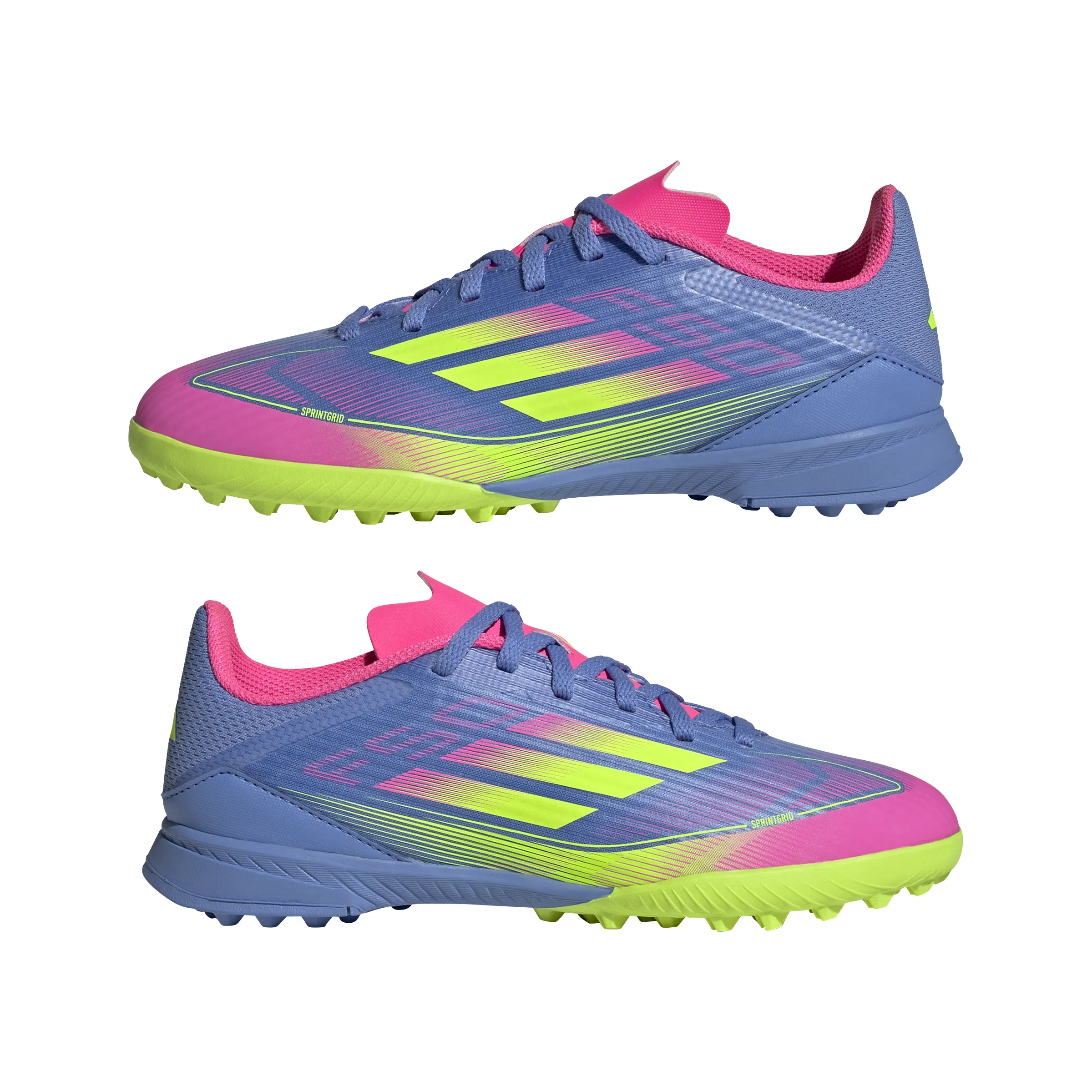 adidas F50 League TF Turf Junior - Blauflieder/ Helles Blau/ Hellrosa
