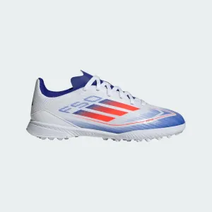 adidas F50 League TF Kunstrasen Junior - FTWWHT/SOLRED/LUCBLU