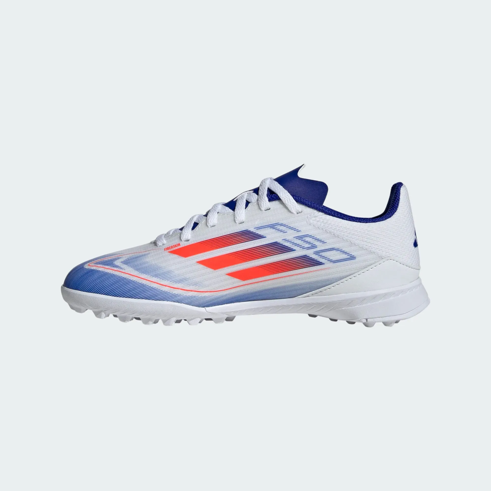 adidas F50 League TF Kunstrasen Junior - FTWWHT/SOLRED/LUCBLU