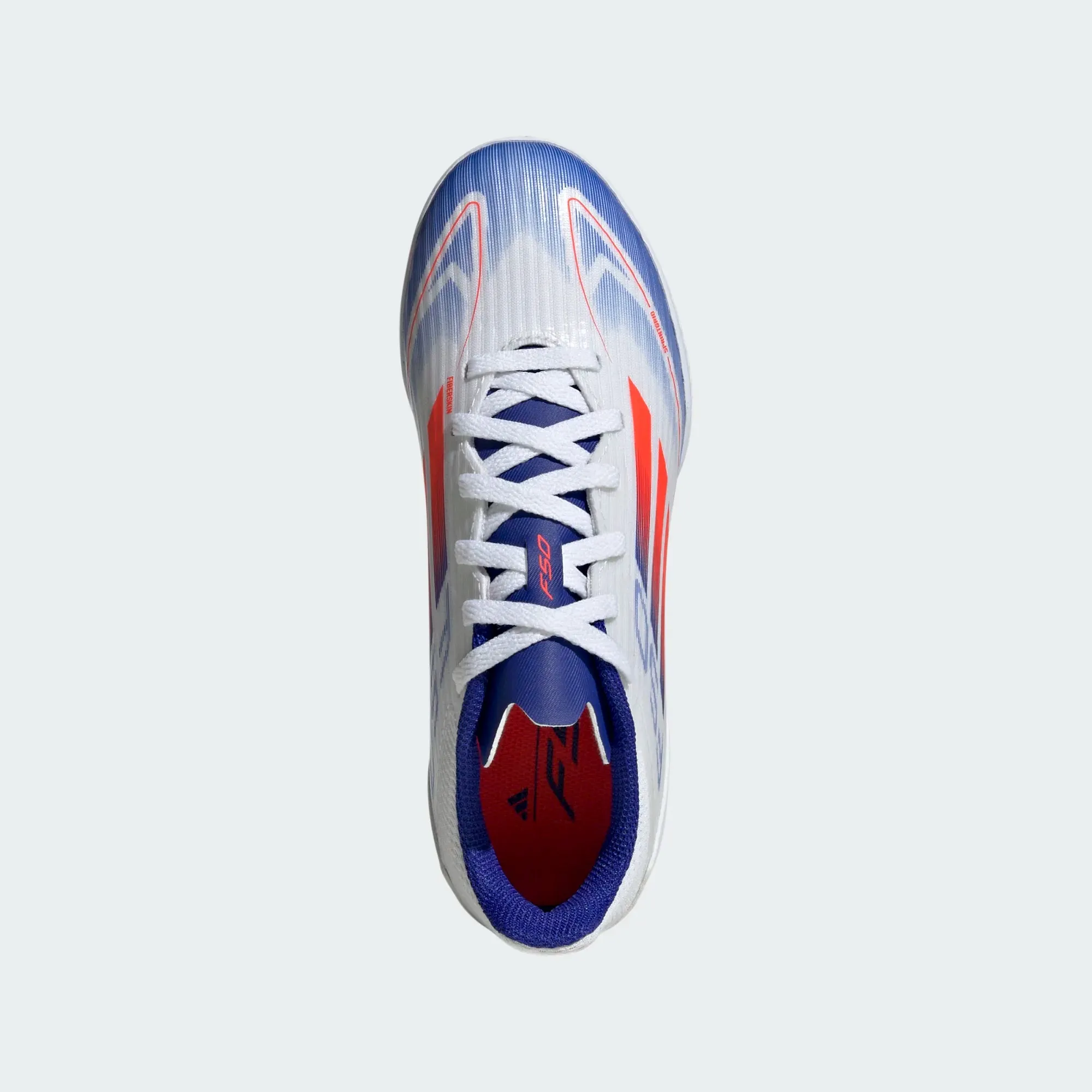 adidas F50 League TF Kunstrasen Junior - FTWWHT/SOLRED/LUCBLU