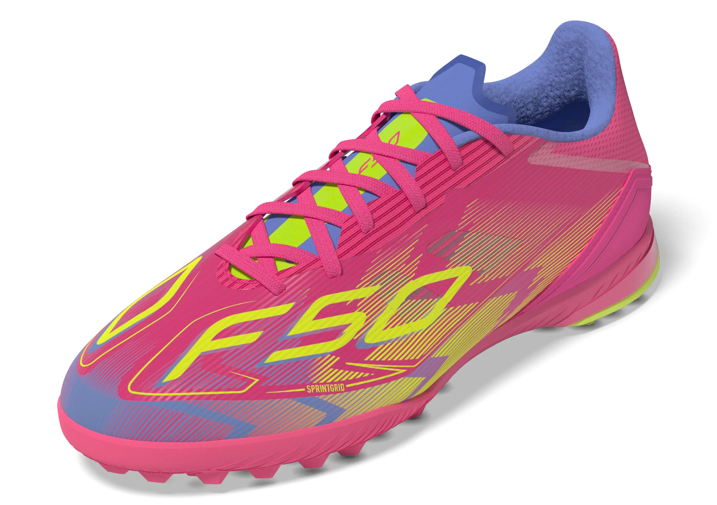 adidas F50 League TF Hallenschuhe - LucPink/ Blufus/ Luclem