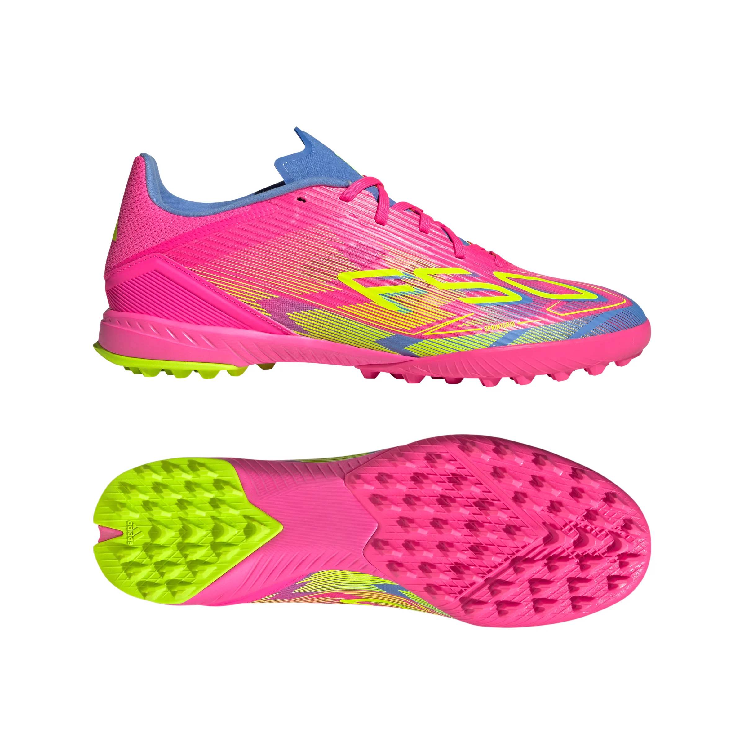adidas F50 League TF Hallenschuhe - LucPink/ Blufus/ Luclem