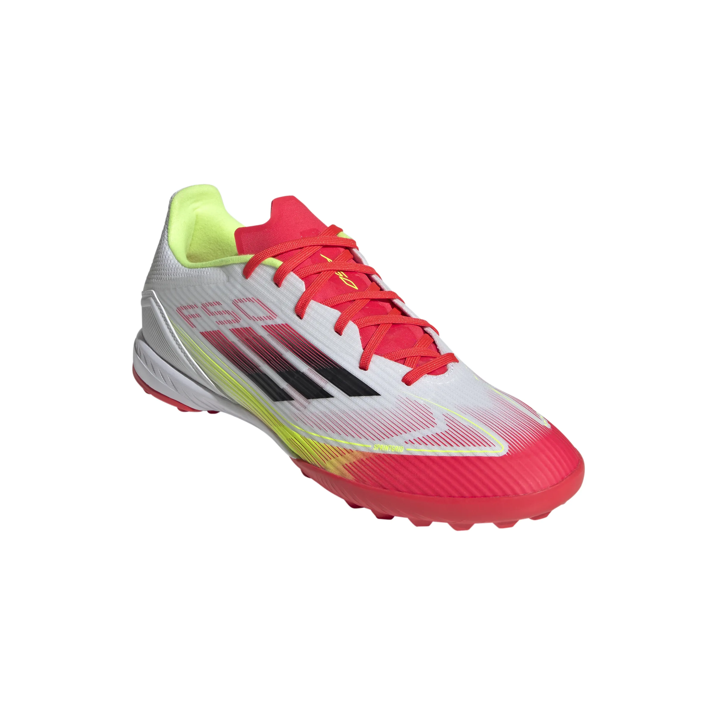 adidas F50 League TF Fußballschuhe für Kunstrasen - ftwr weiß/core schwarz/solar gelb