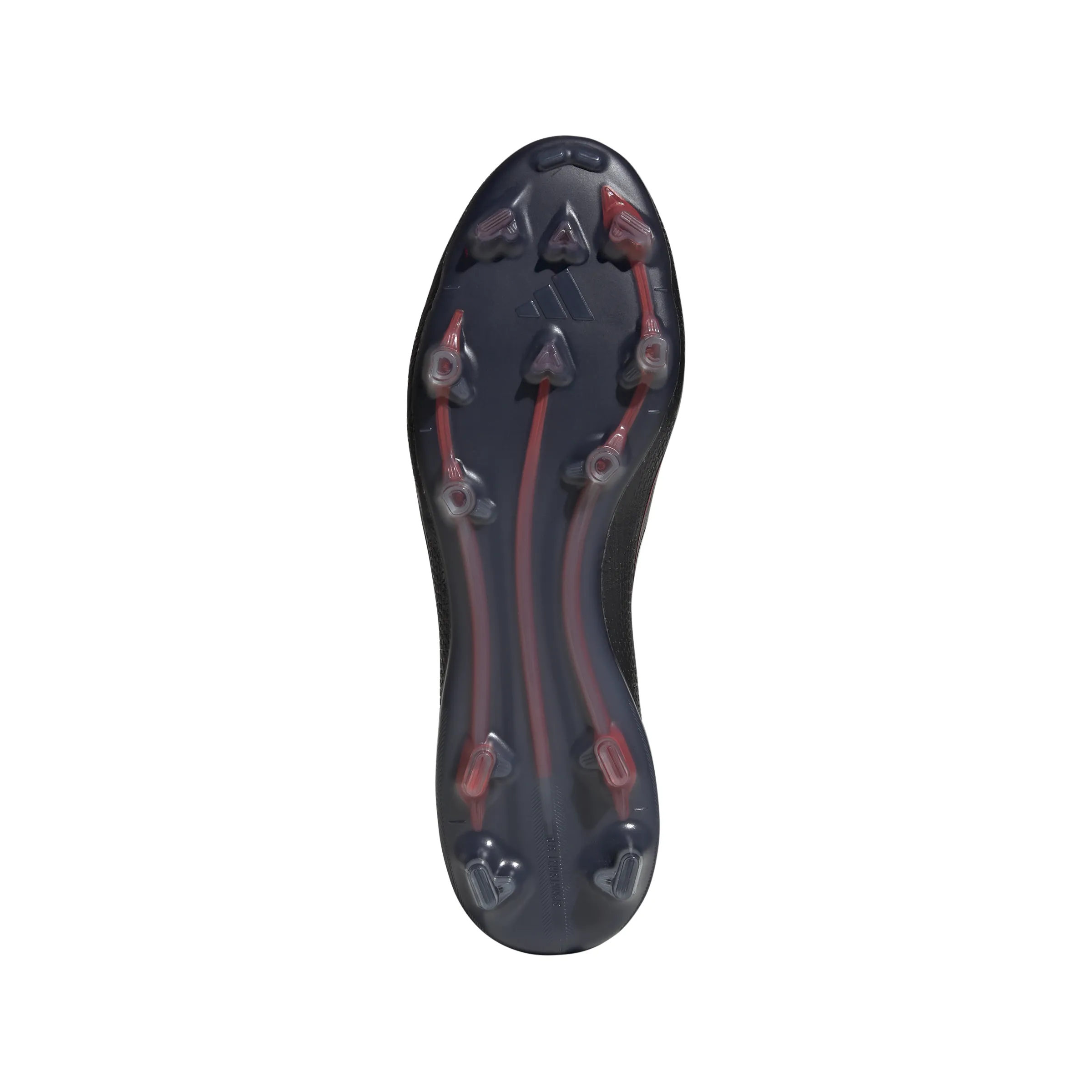 adidas F50 Pro FG Hartplatz - Kernschwarz/Eisenmet./Leuchtendes Rot