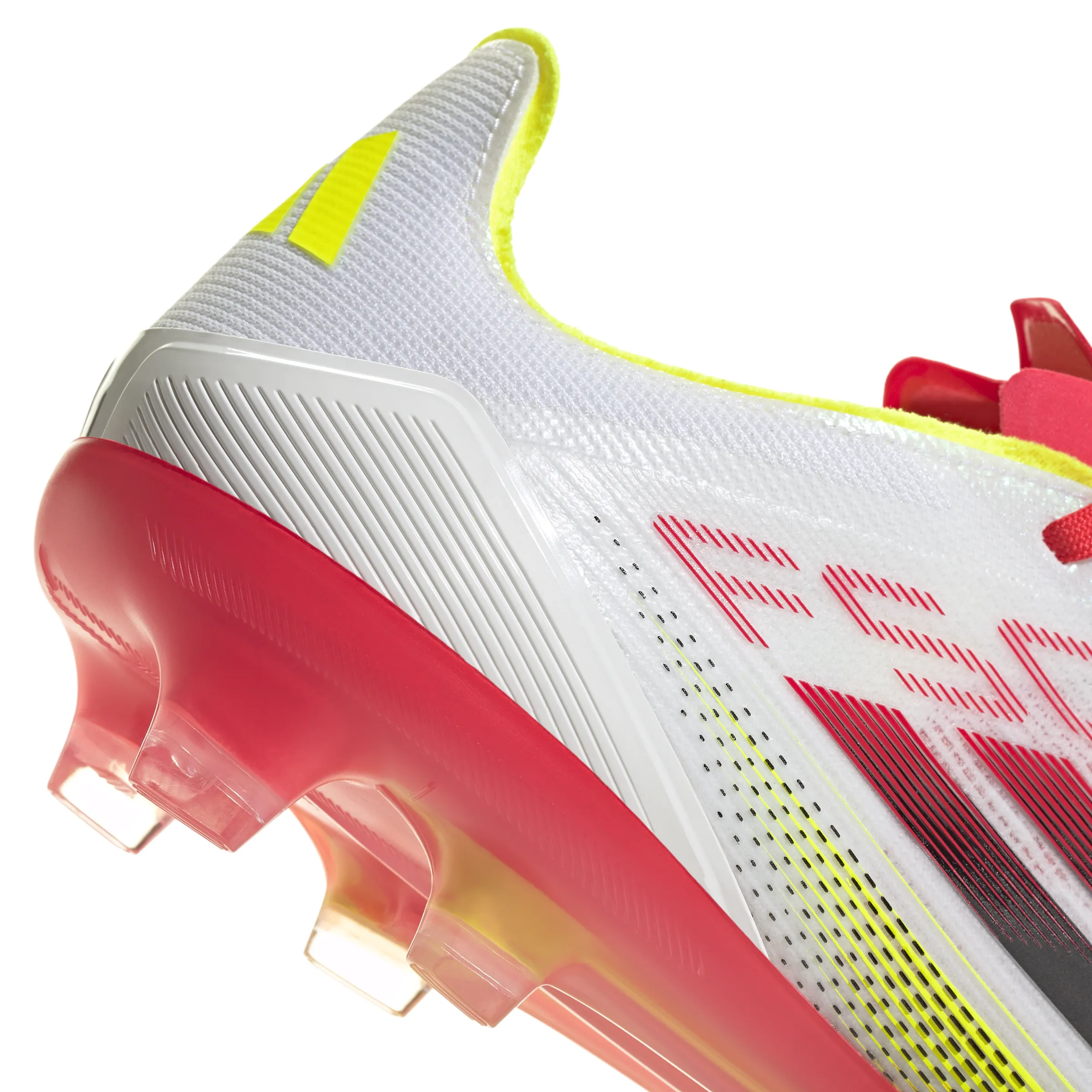 adidas F50 Pro FG Fester Boden - ftwr weiß/Kernschwarz/Sonnengelb