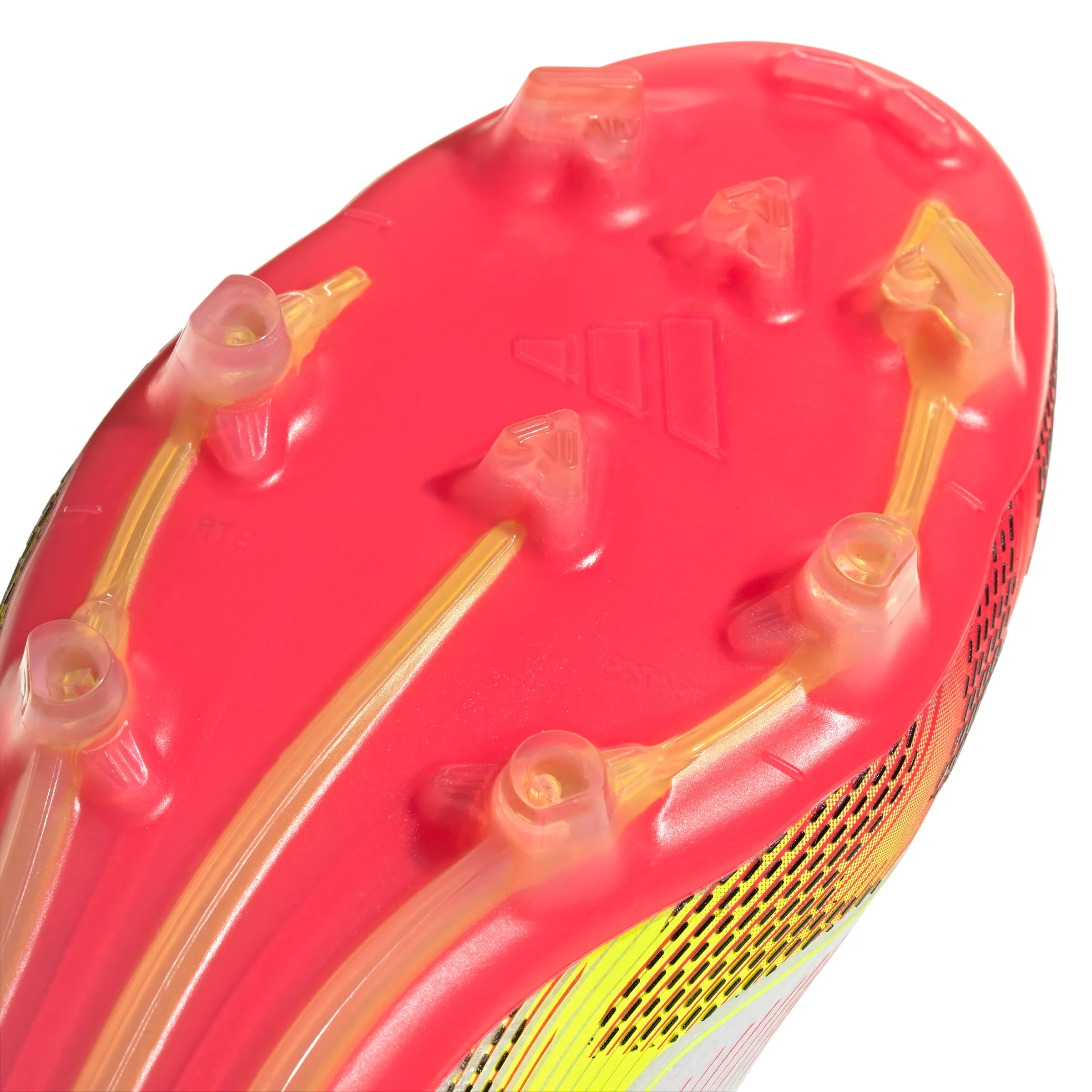 adidas F50 Pro FG Fester Boden - ftwr weiß/Kernschwarz/Sonnengelb