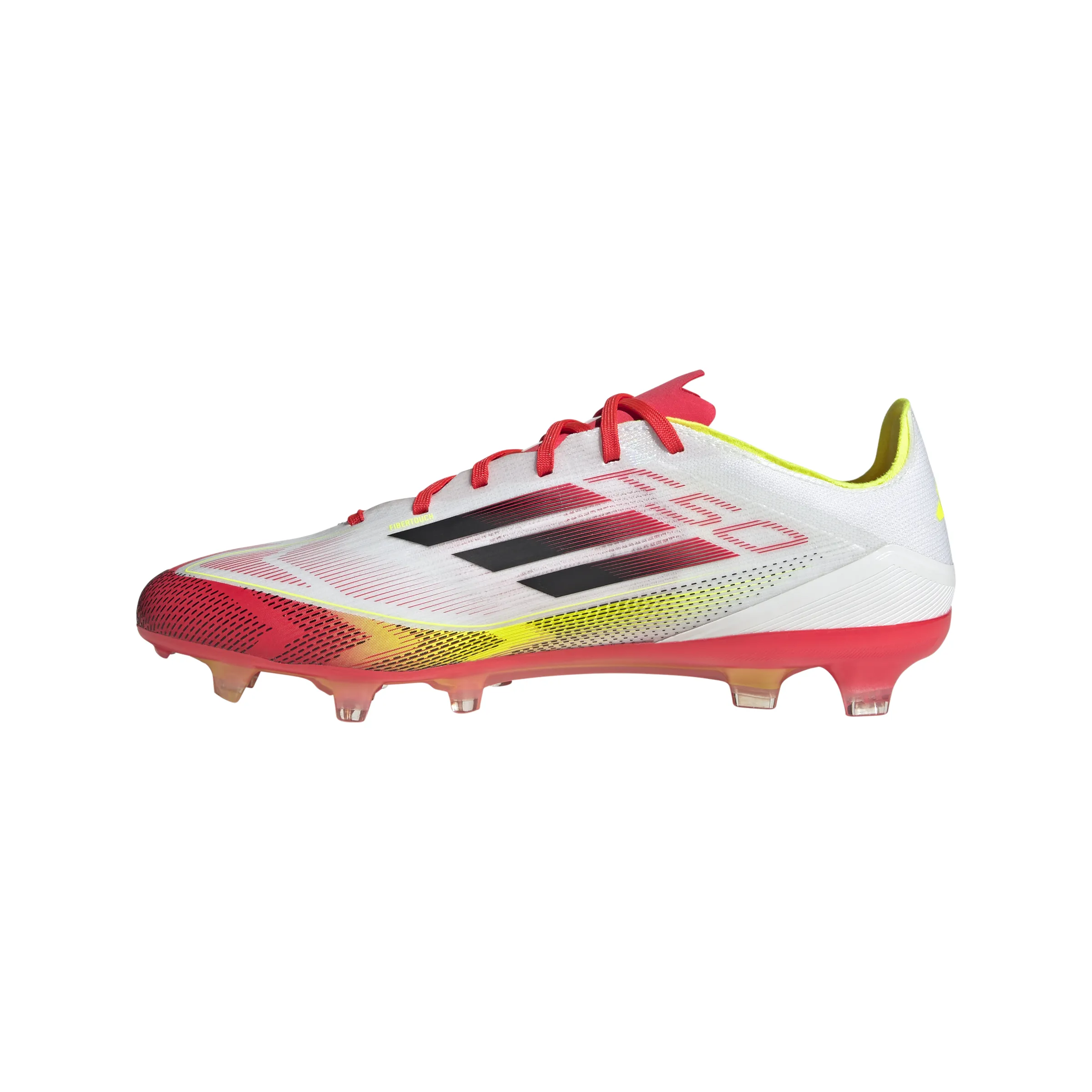 adidas F50 Pro FG Fester Boden - ftwr weiß/Kernschwarz/Sonnengelb