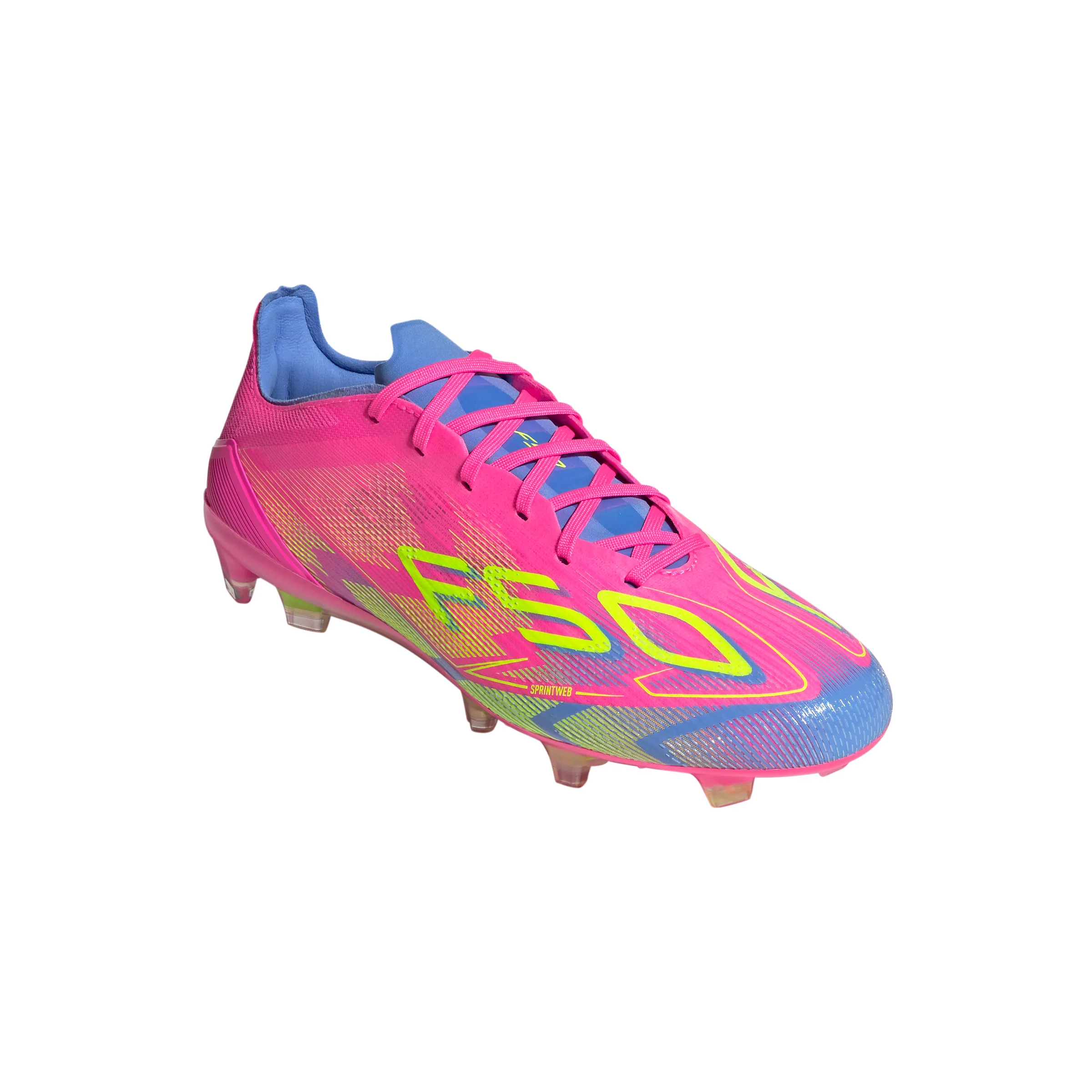 adidas F50 Pro FG Fester Boden - LucPink/ Blufus/ Luclem