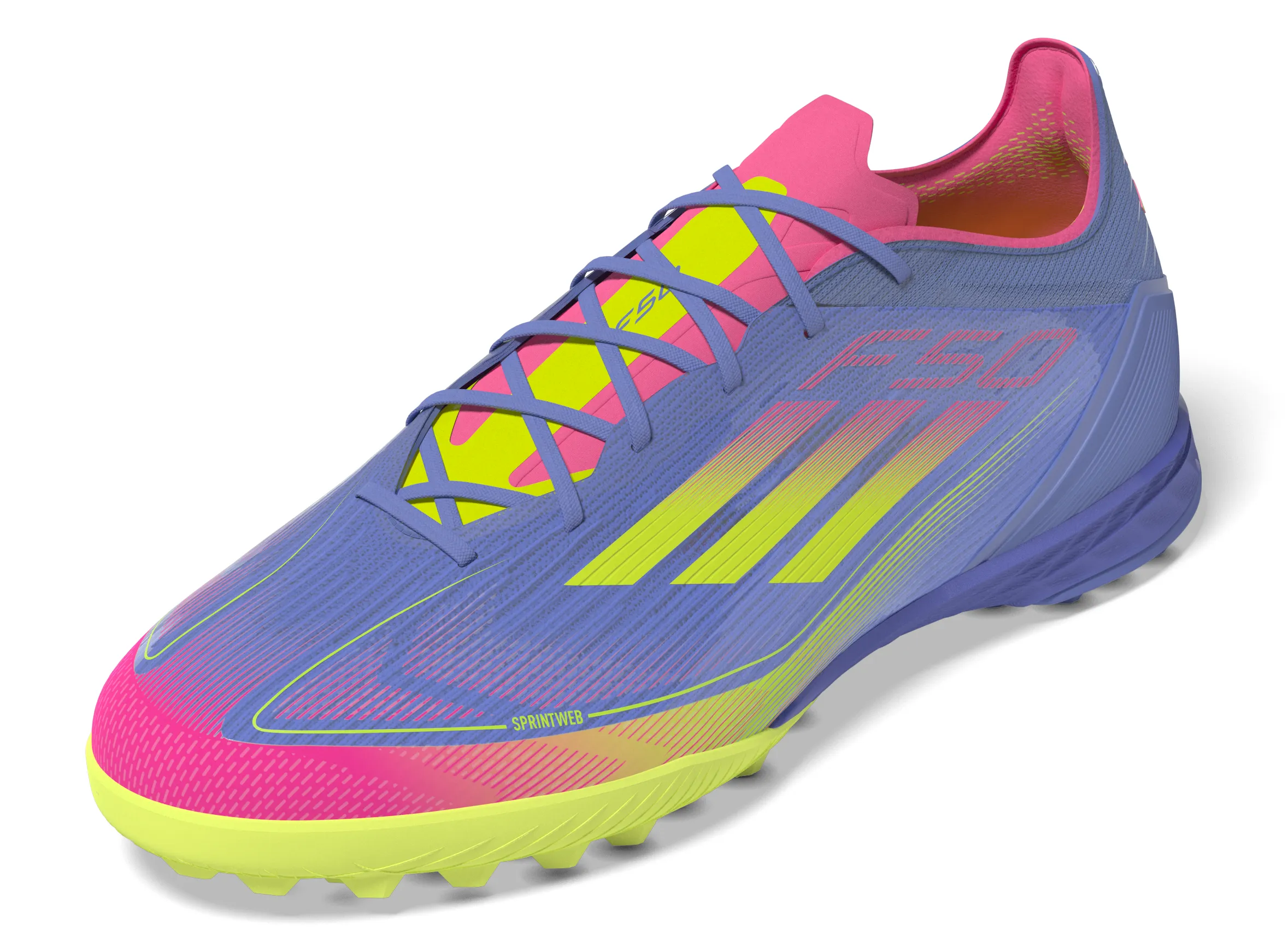 adidas F50 Pro TF Rasenschuhe - Blufus/Luclem/LucPink