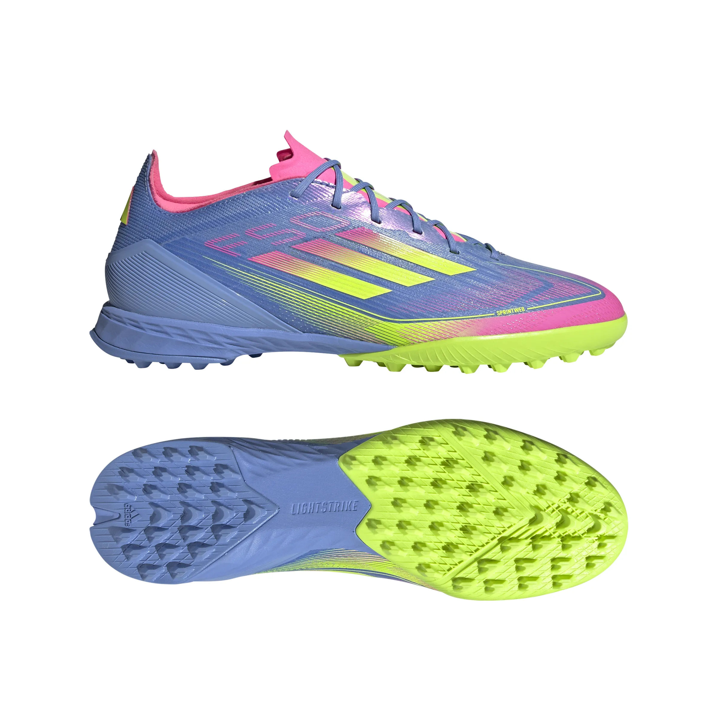 adidas F50 Pro TF Rasenschuhe - Blufus/Luclem/LucPink