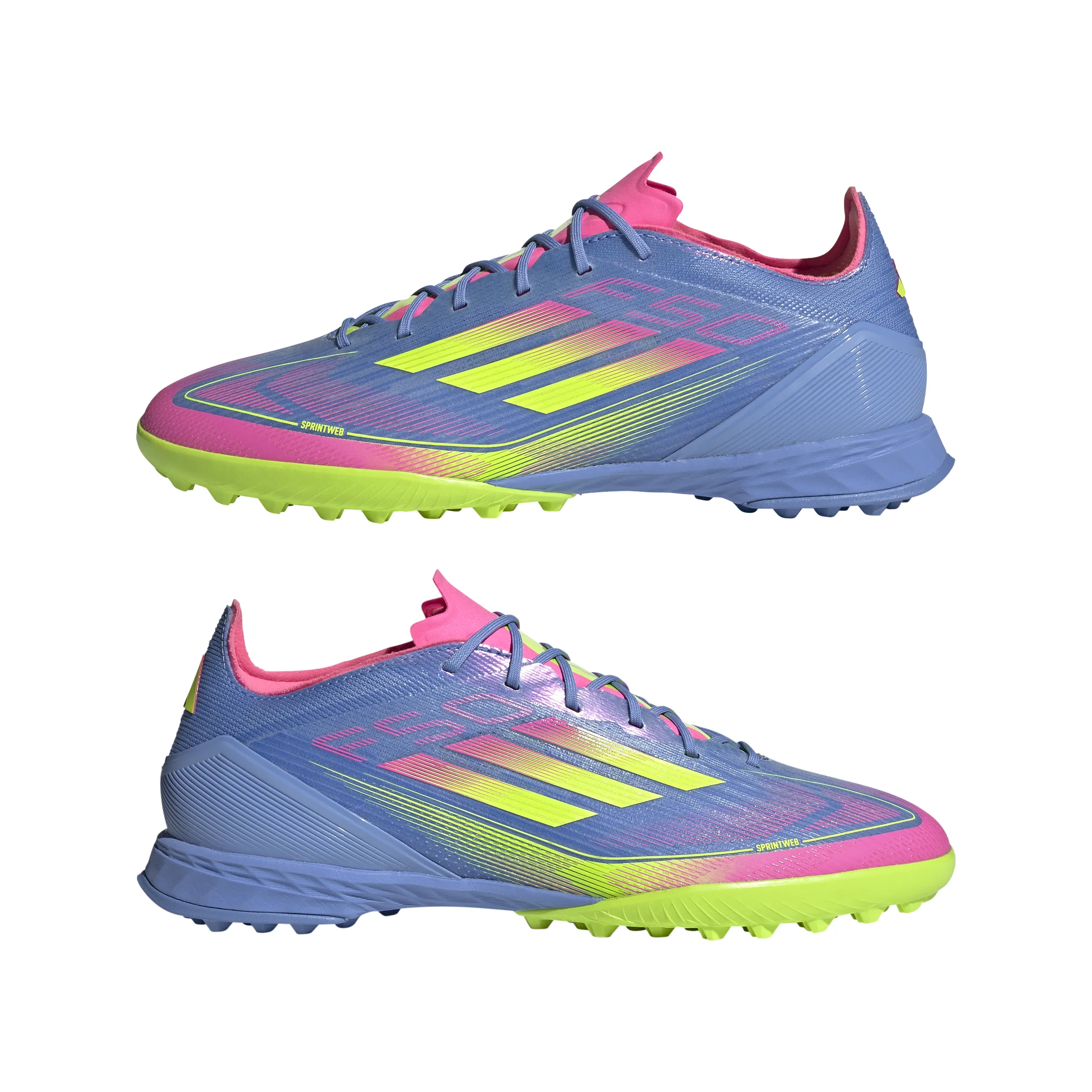 adidas F50 Pro TF Rasenschuhe - Blufus/Luclem/LucPink