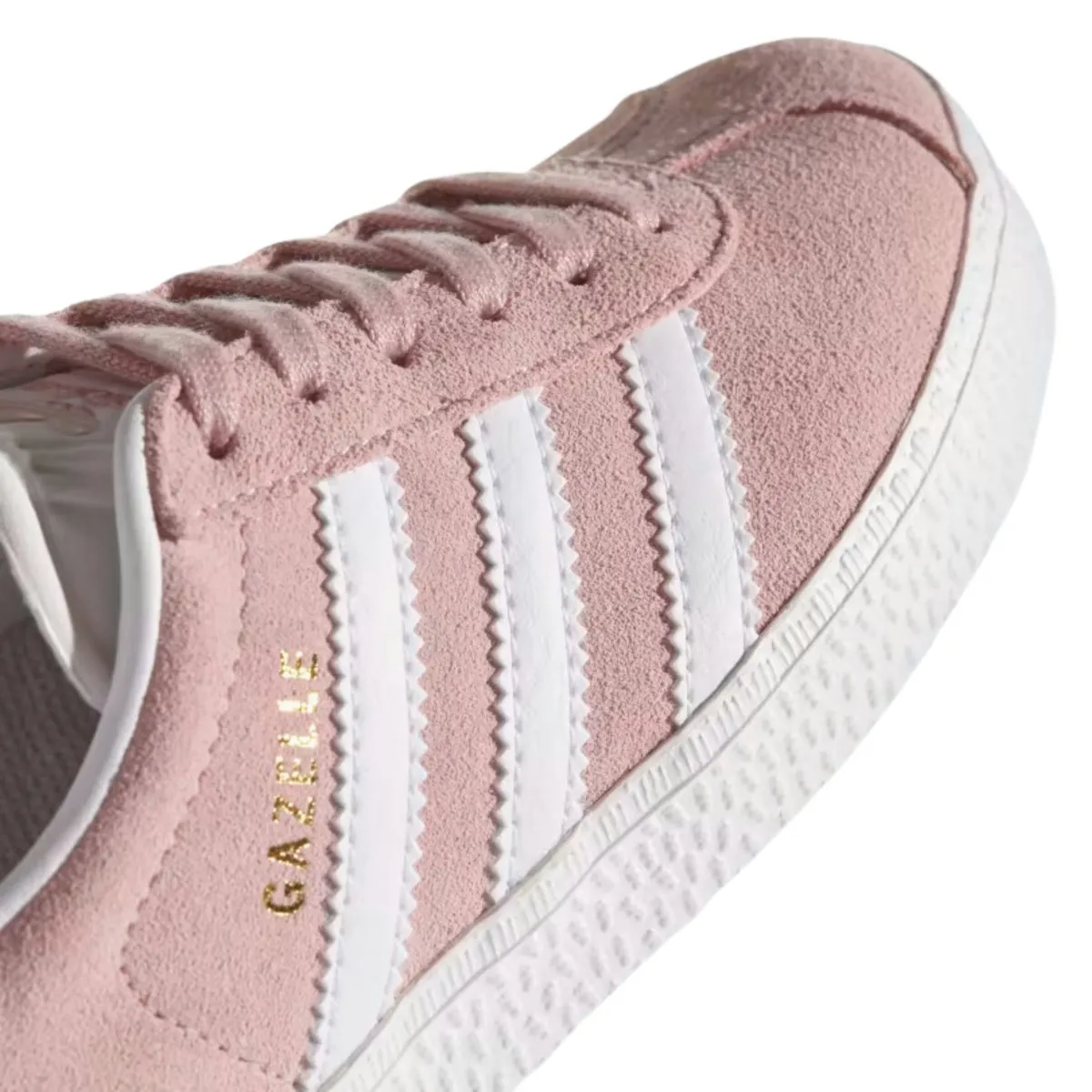 Adidas Mädchen (Vorschulalter) Gazelle Eisrosa/Wolkenweiß/Gold Metallic Adidas Schuhe