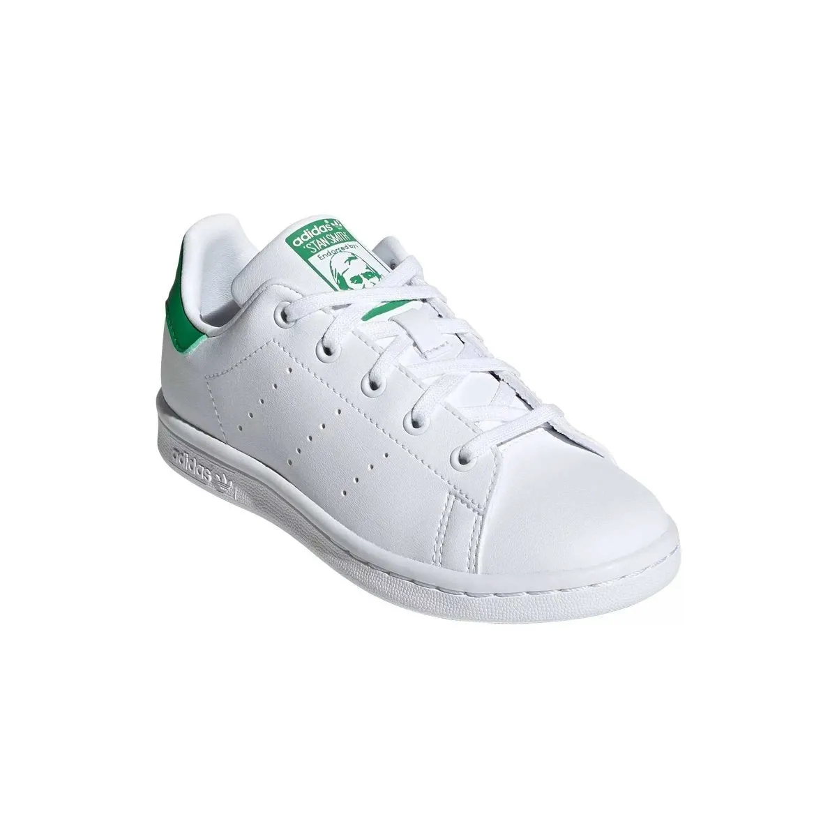Adidas GS (Grundschule) Stan Smith Weiß/Grün Adidas Schuhe
