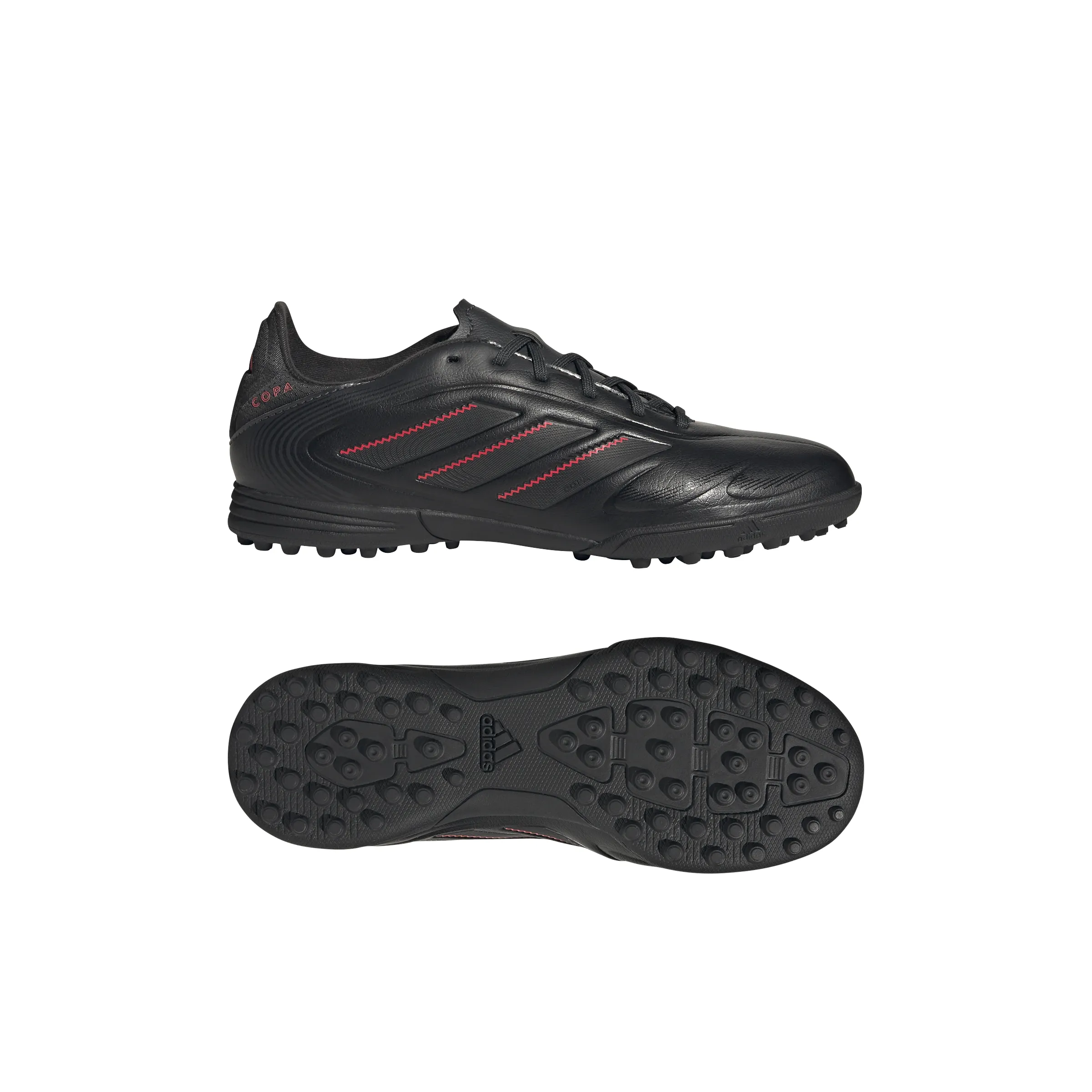 adidas Junior Copa Pure lll League TF - Kernschwarz/Karbon/Luzidrot