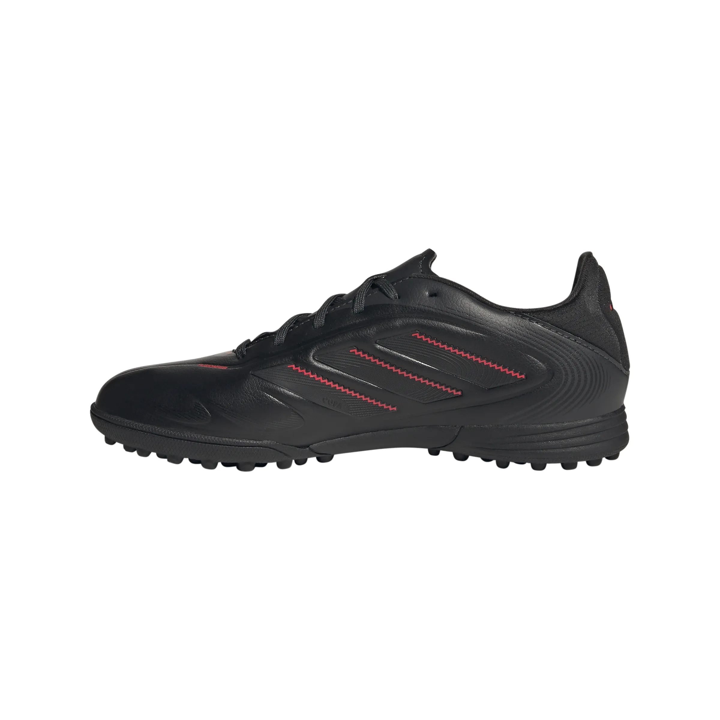 adidas Junior Copa Pure lll League TF - Kernschwarz/Karbon/Luzidrot