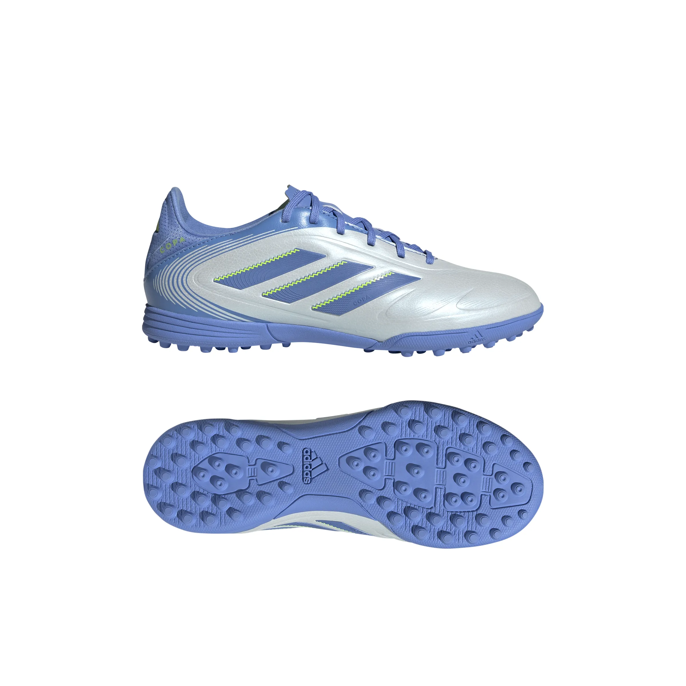 adidas Junior Copa Pure III Liga TF - Halbblau/ Blaufuchs/ Lichtblau
