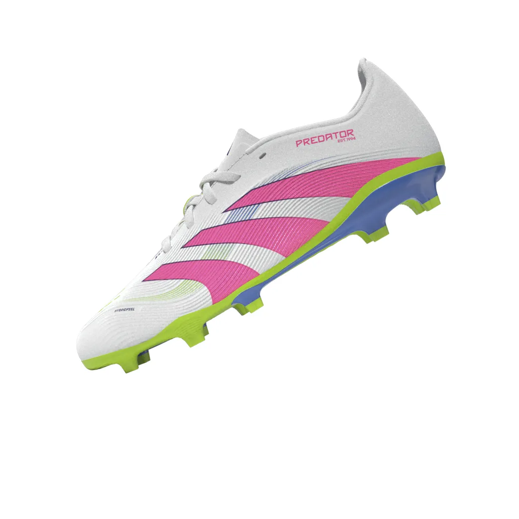 adidas Junior Predator League FG/MG Fußballschuhe für festen Untergrund - FTWeiß/ LucPink/ Luclem