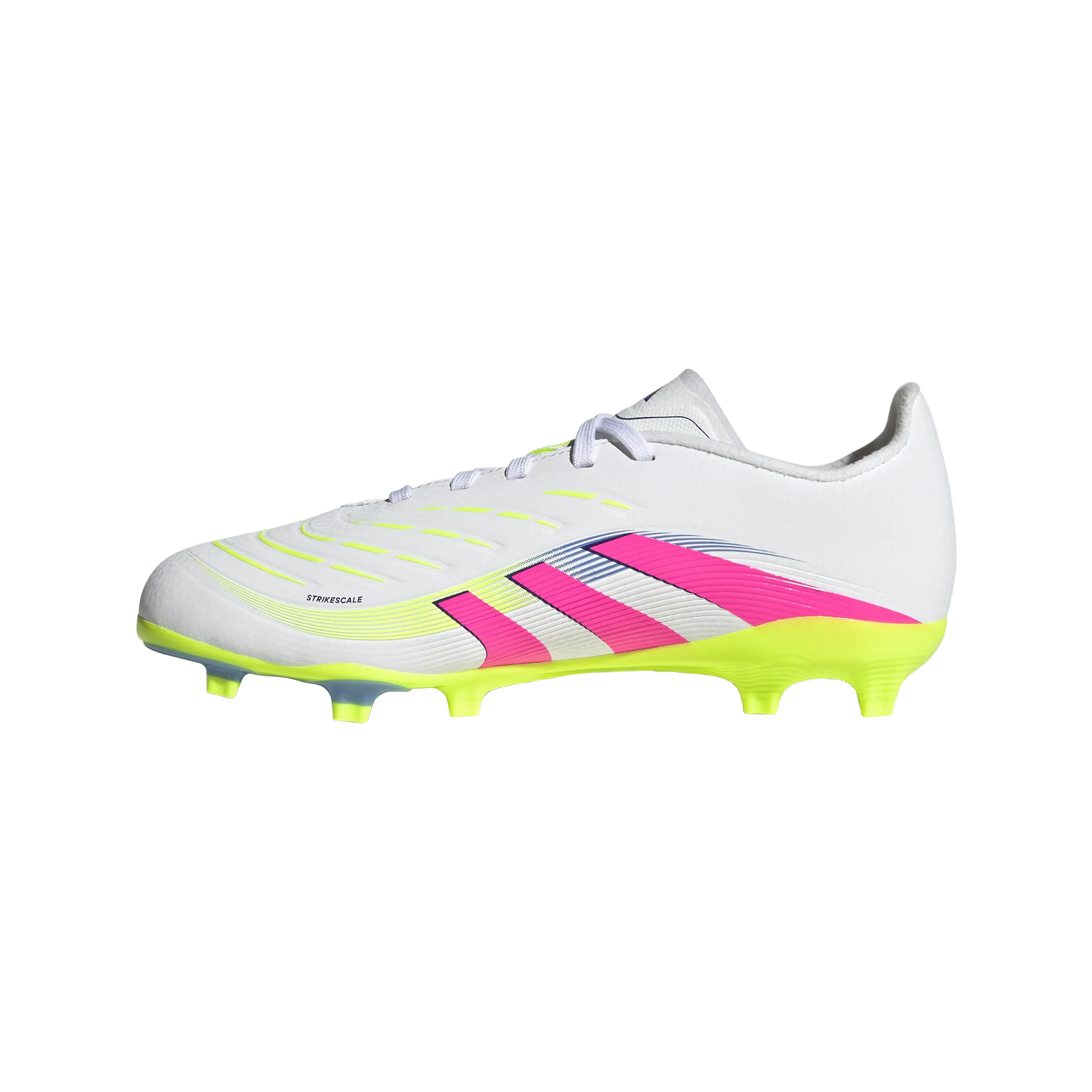 adidas Junior Predator League FG/MG Fußballschuhe für festen Untergrund - FTWeiß/ LucPink/ Luclem