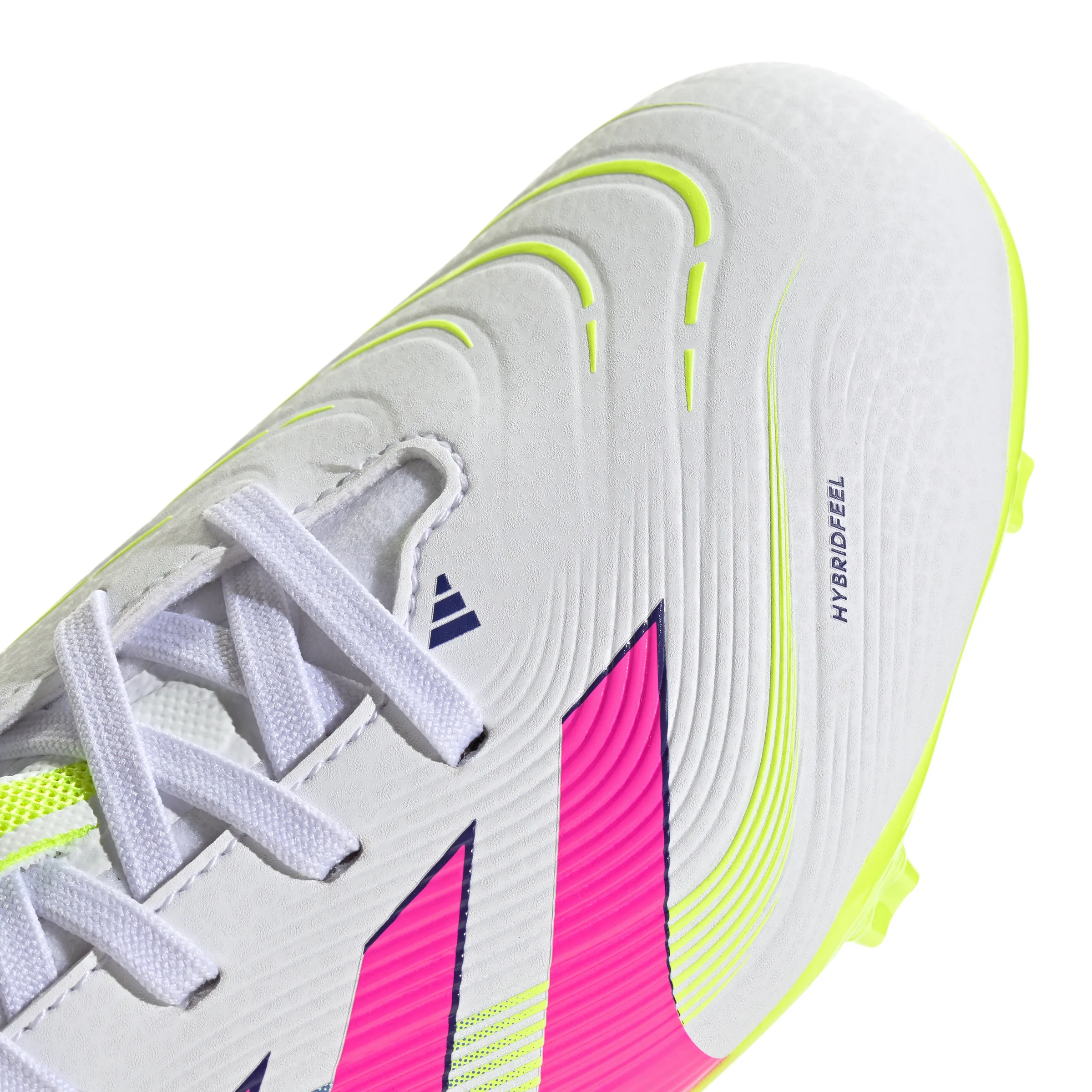adidas Junior Predator League FG/MG Fußballschuhe für festen Untergrund - FTWeiß/ LucPink/ Luclem