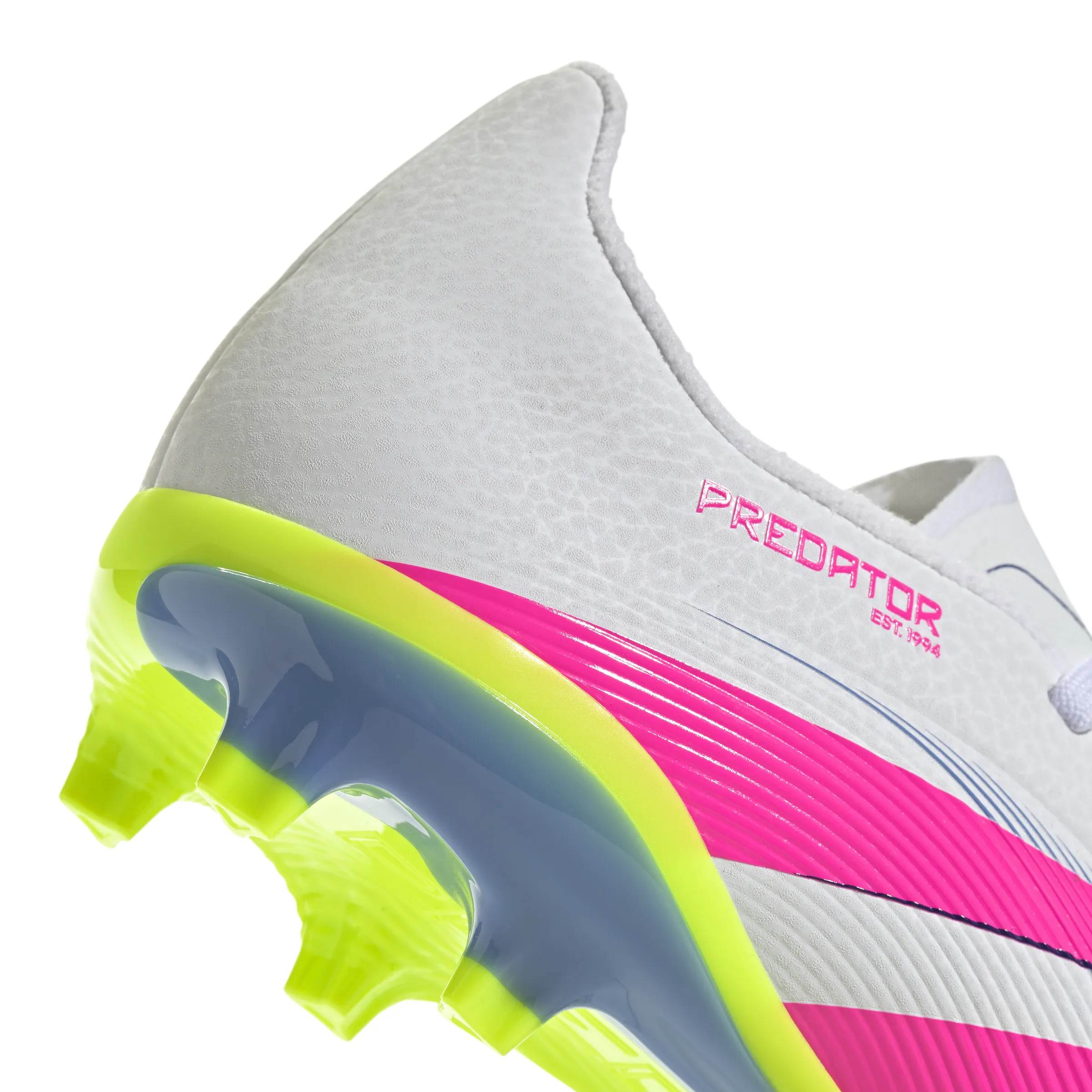 adidas Junior Predator League FG/MG Fußballschuhe für festen Untergrund - FTWeiß/ LucPink/ Luclem