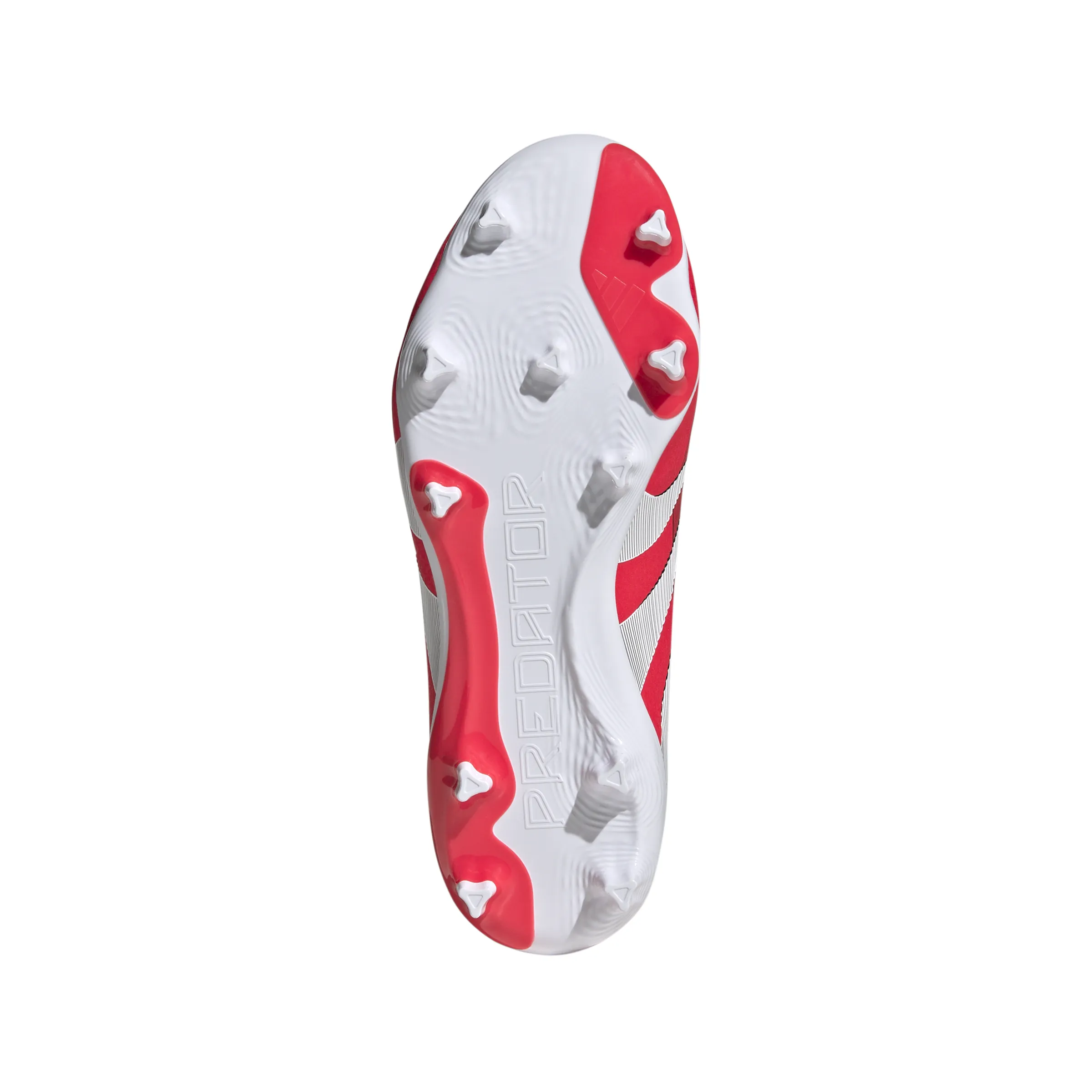 adidas Junior Predator League FG/MG Fußballschuhe für festen Untergrund - klarer Rot/ftwr Weiß/Kernschwarz
