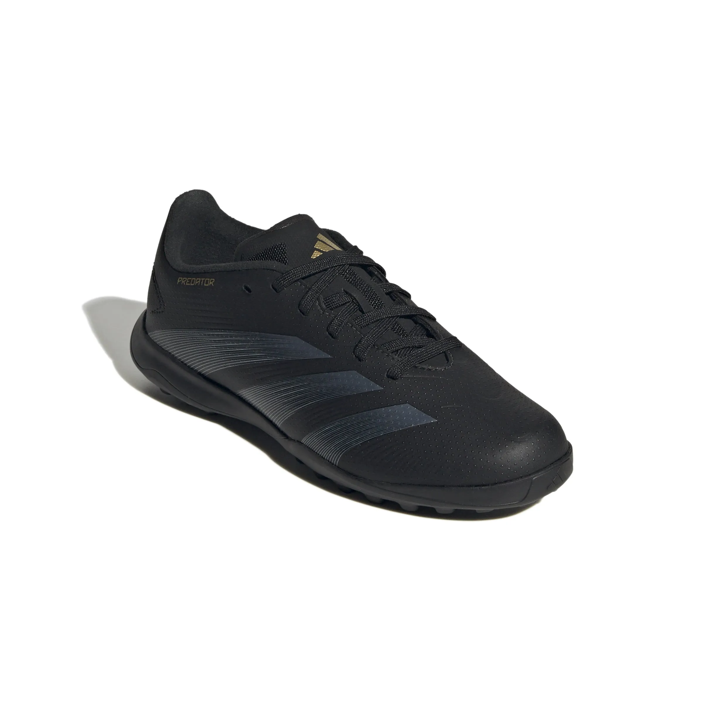 adidas Junior Predator League TF Kunstrasen - Schwarz/Kohle/Gold