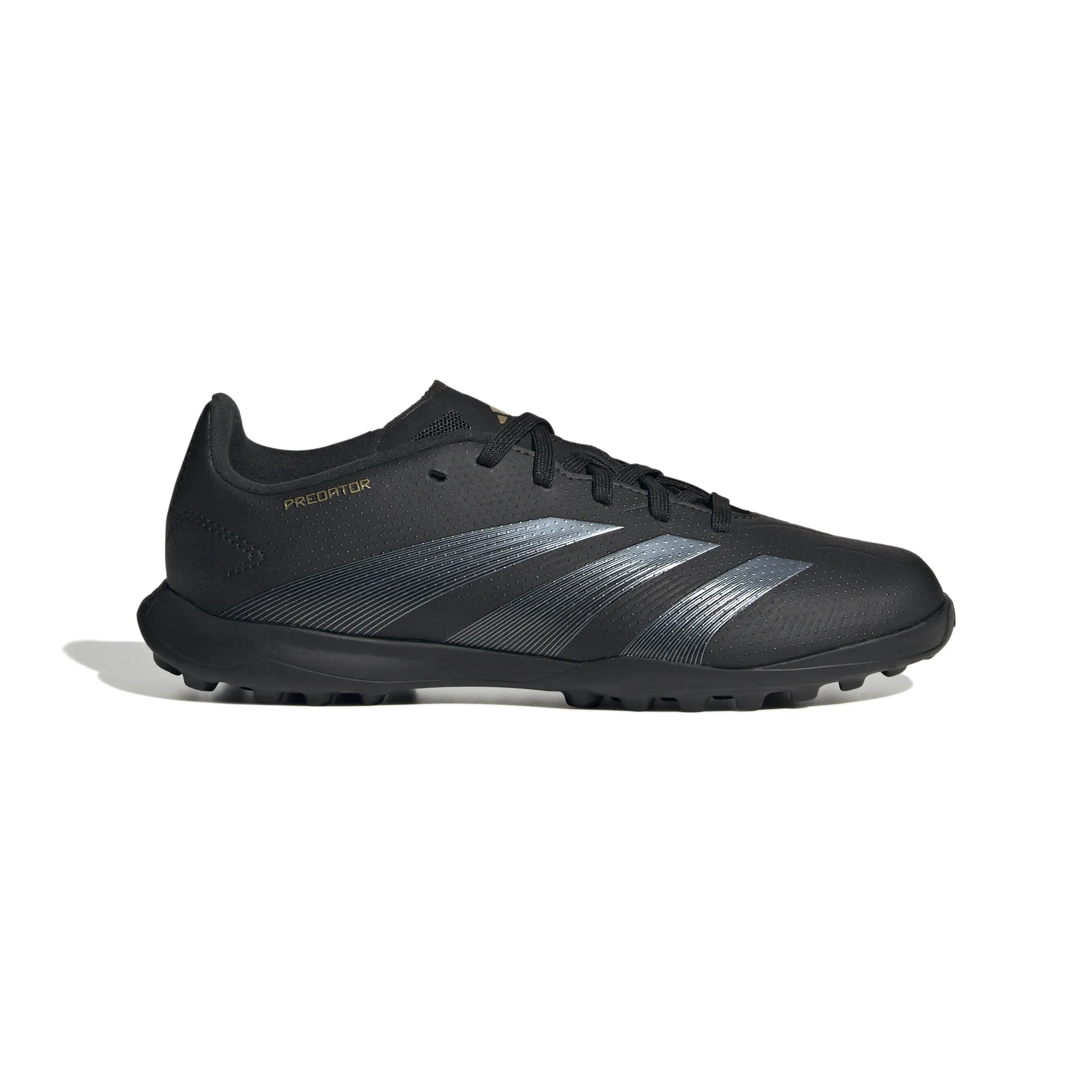 adidas Junior Predator League TF Kunstrasen - Schwarz/Kohle/Gold