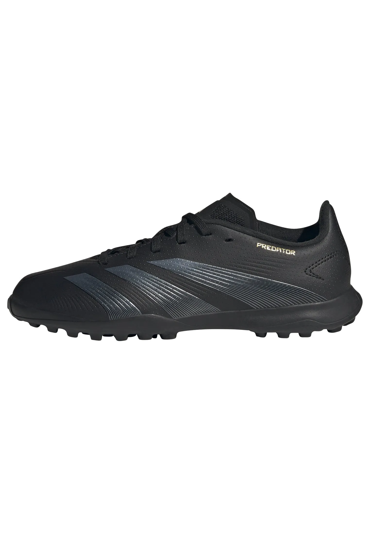 adidas Junior Predator League TF Kunstrasen - Schwarz/Kohle/Gold
